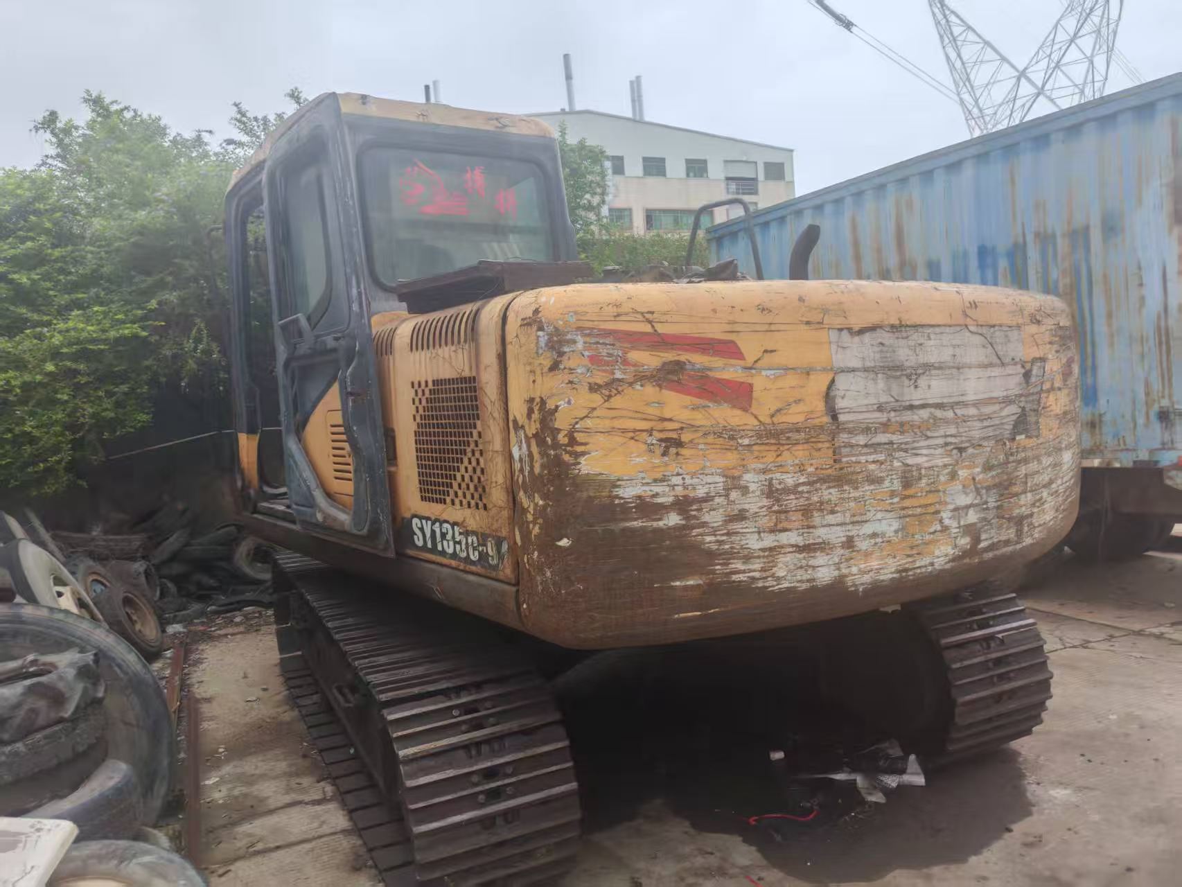 Buy Sany SY135 Used Excavator / 5