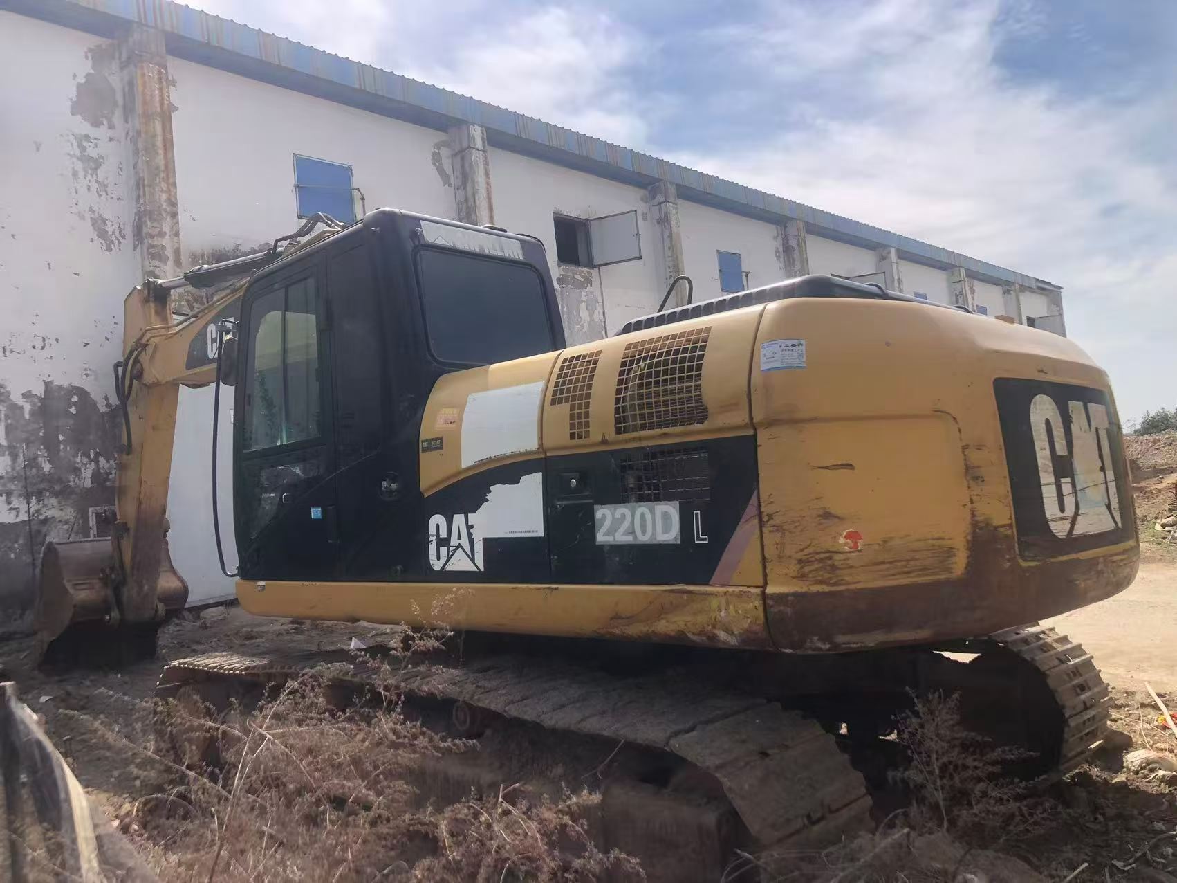 Buy Caterpillar 320D Used Excavator / 3