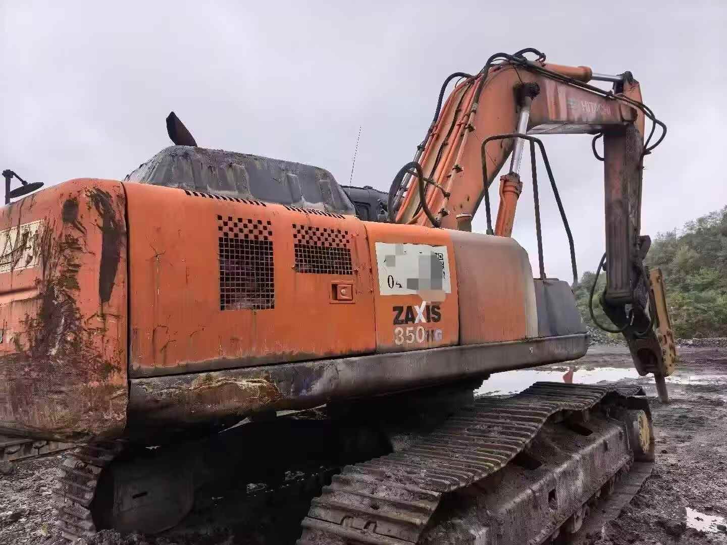 Comprar Hitachi EX350H-5 Usado Escavadeira Comprar Hitachi EX350H-5 Usado Escavadeira