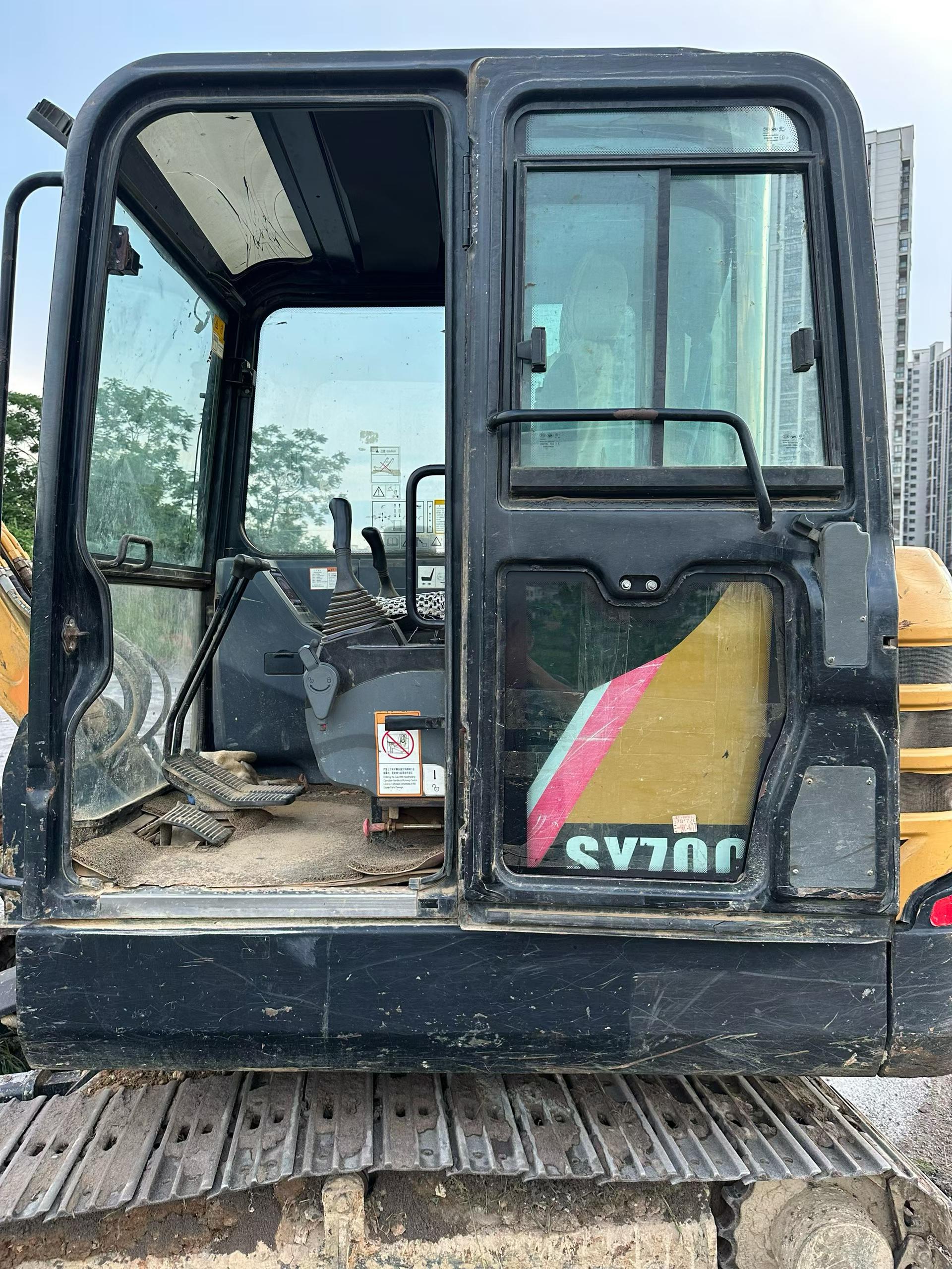 Buy Sany SY55 Used Excavator / 8
