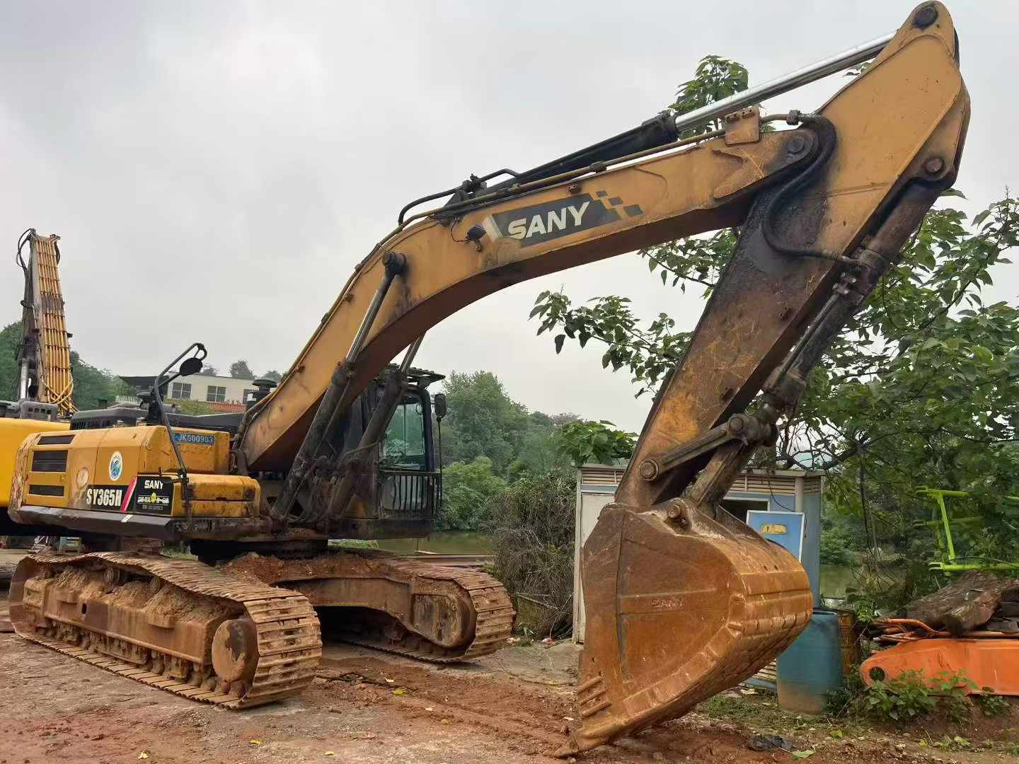 Buy Sany SY365C Used Excavator / 3