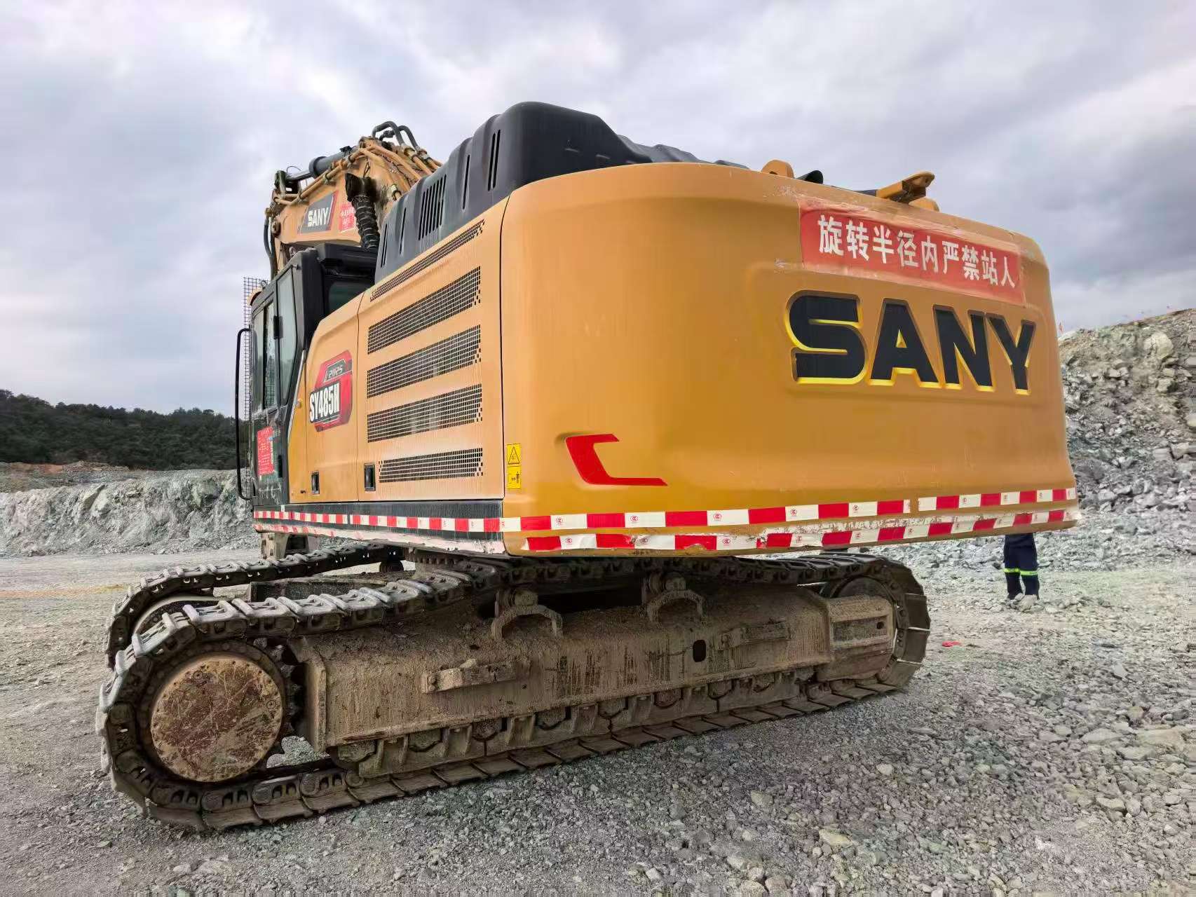 Buy Sany SY485C Used Excavator / 3