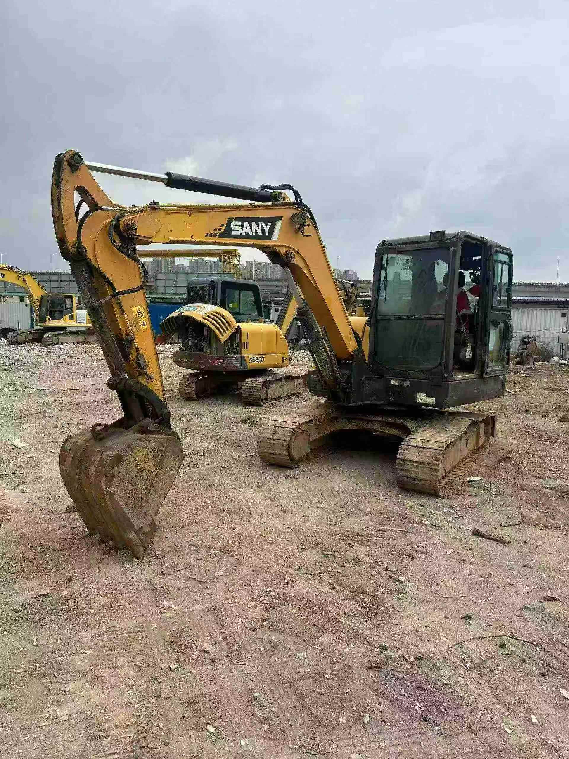 Buy Sany SY60 Used Excavator / 4