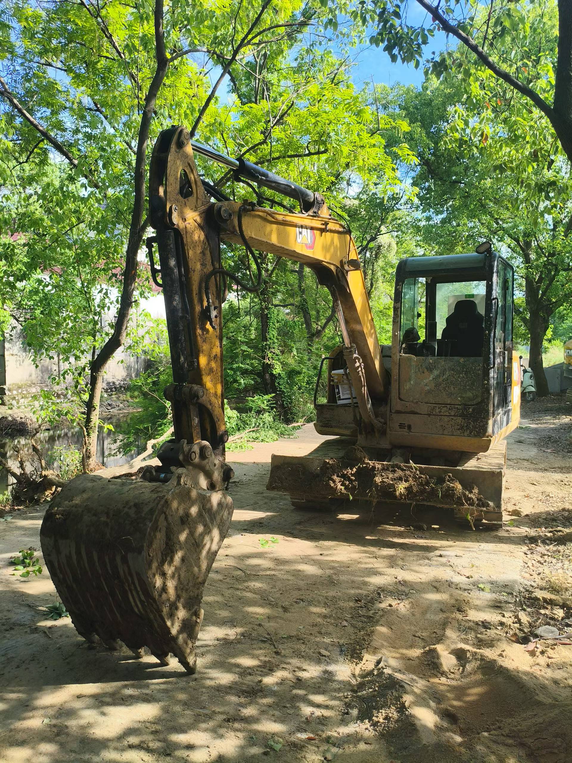 Buy Caterpillar 305.5 Used Excavator / 9