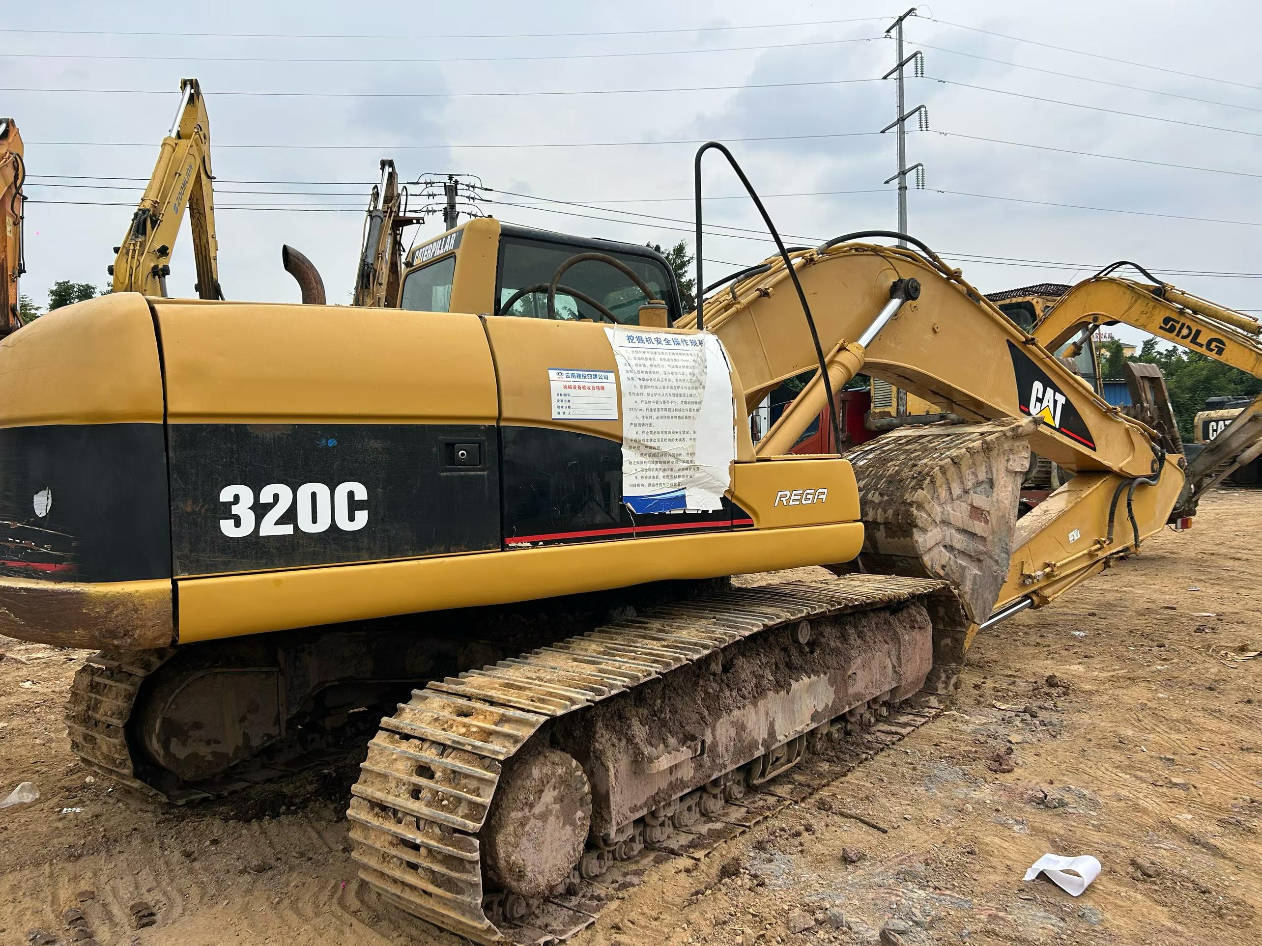 Buy Caterpillar 320C Used Excavator / 4