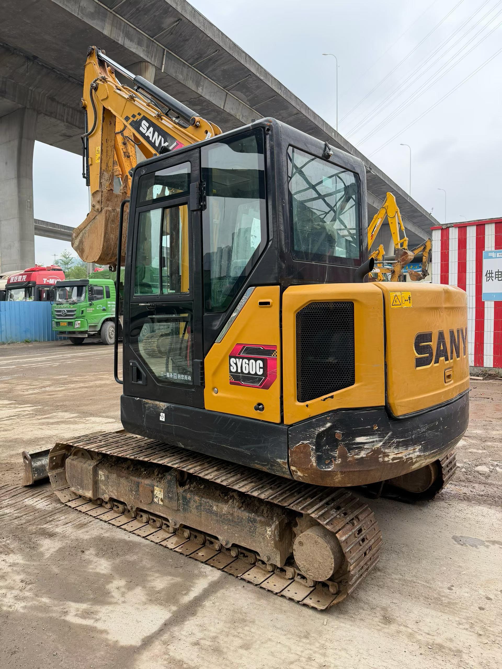 Buy Sany SY60 Used Excavator / 3