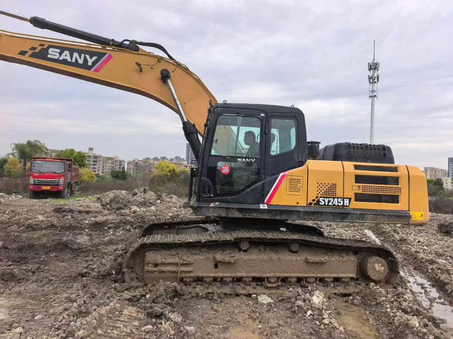 Buy Sany SY245H Used Excavator / 2