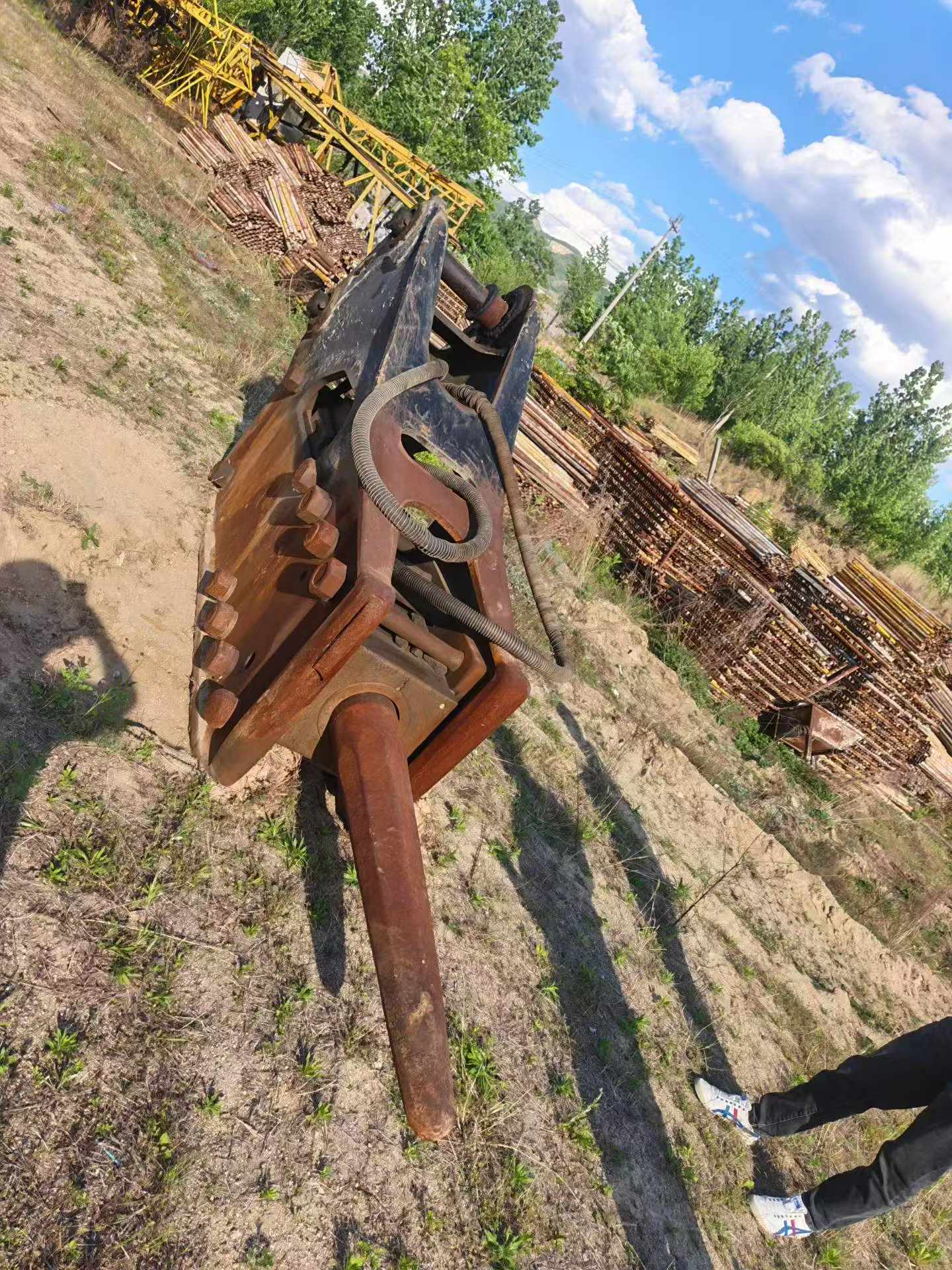 Buy Sany SY550H Used Excavator / 8