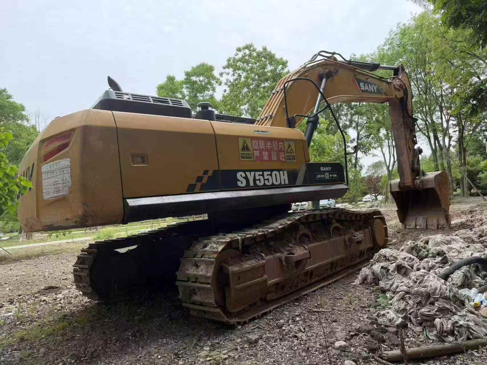 Buy Sany SY485C Used Excavator / 3