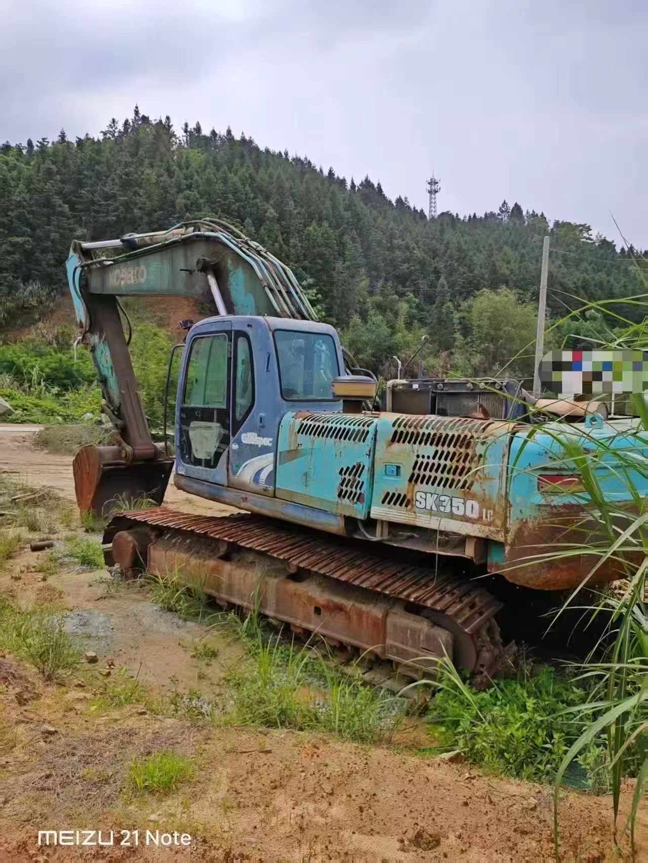Buy Kobelco SK350-8 Used Excavator / 4