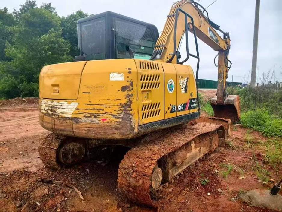 Buy Sany SY75 Used Excavator / 4