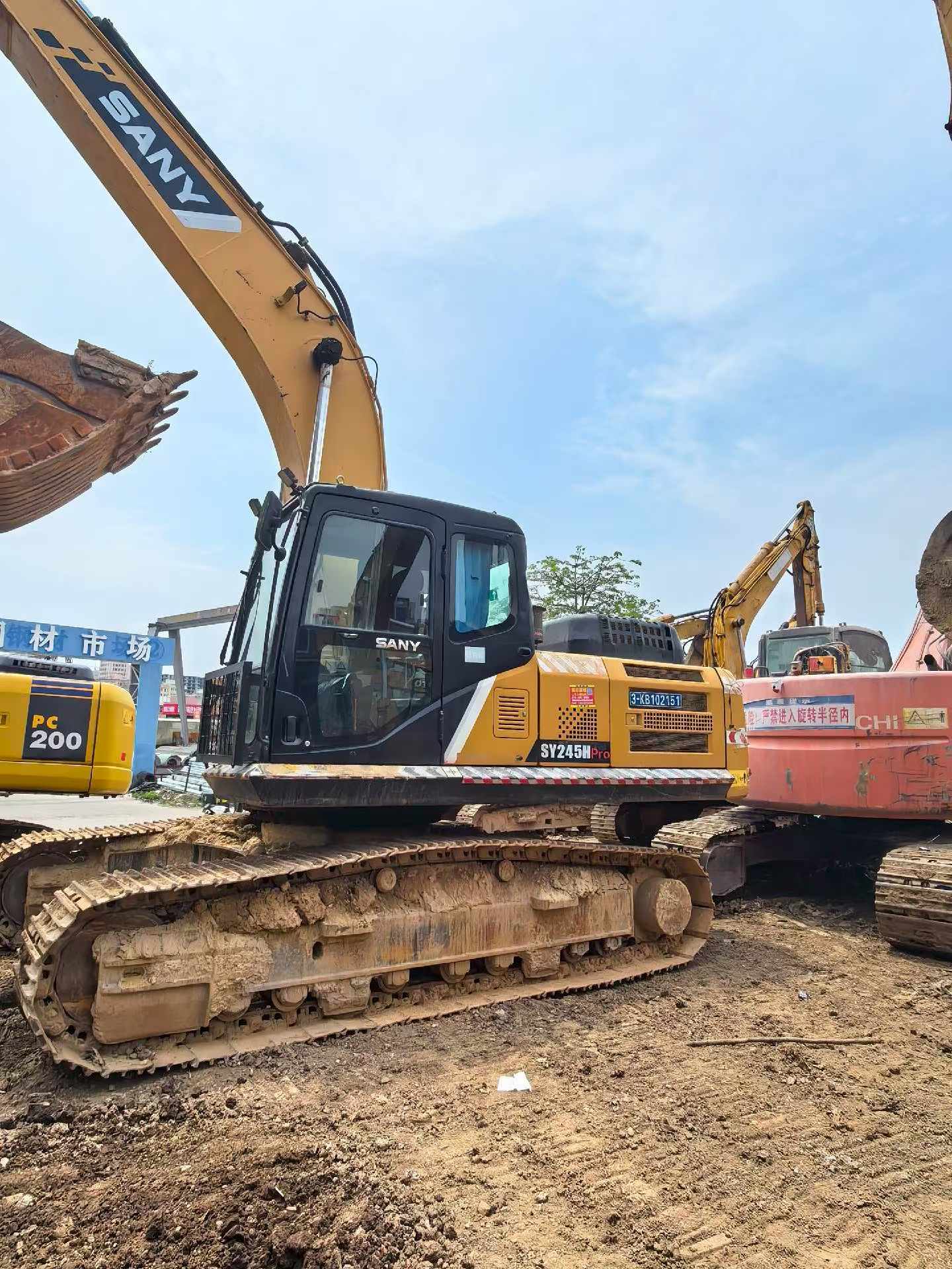 شراء Sany SY245H مستعمل حفارة