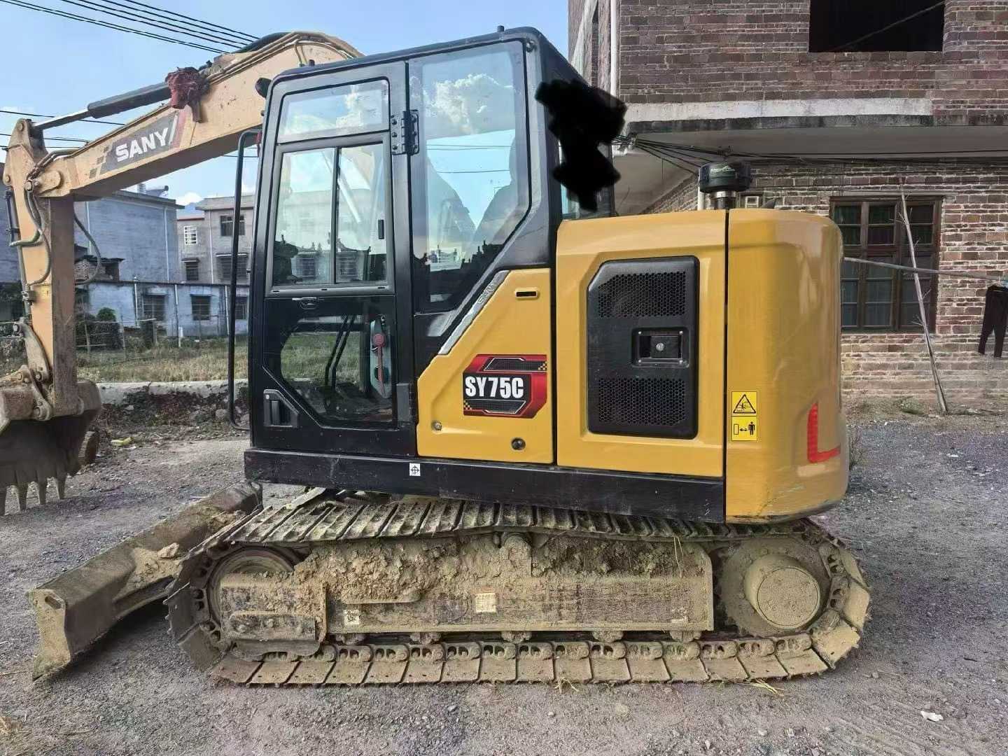 Buy Sany SY75 Used Excavator / 7