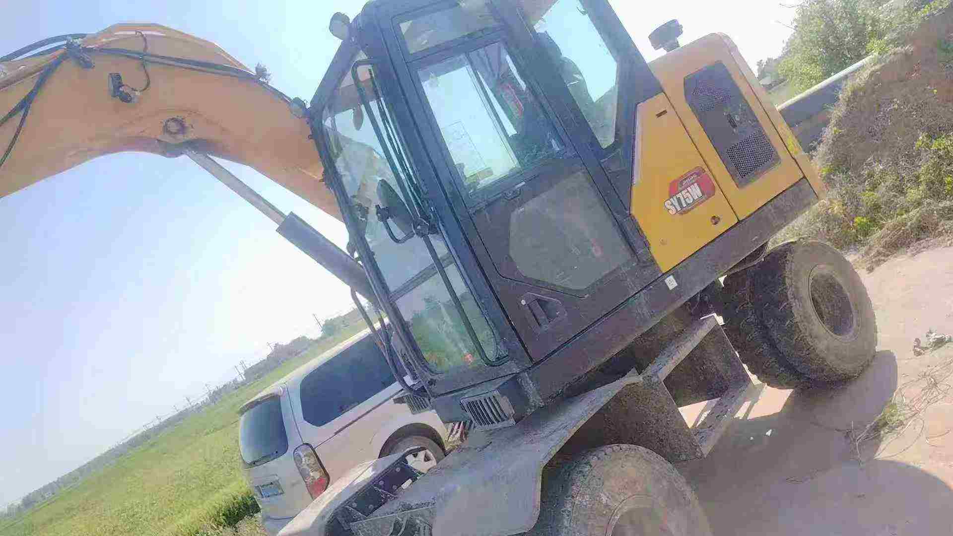 Buy Sany SY75 Used Excavator / 5