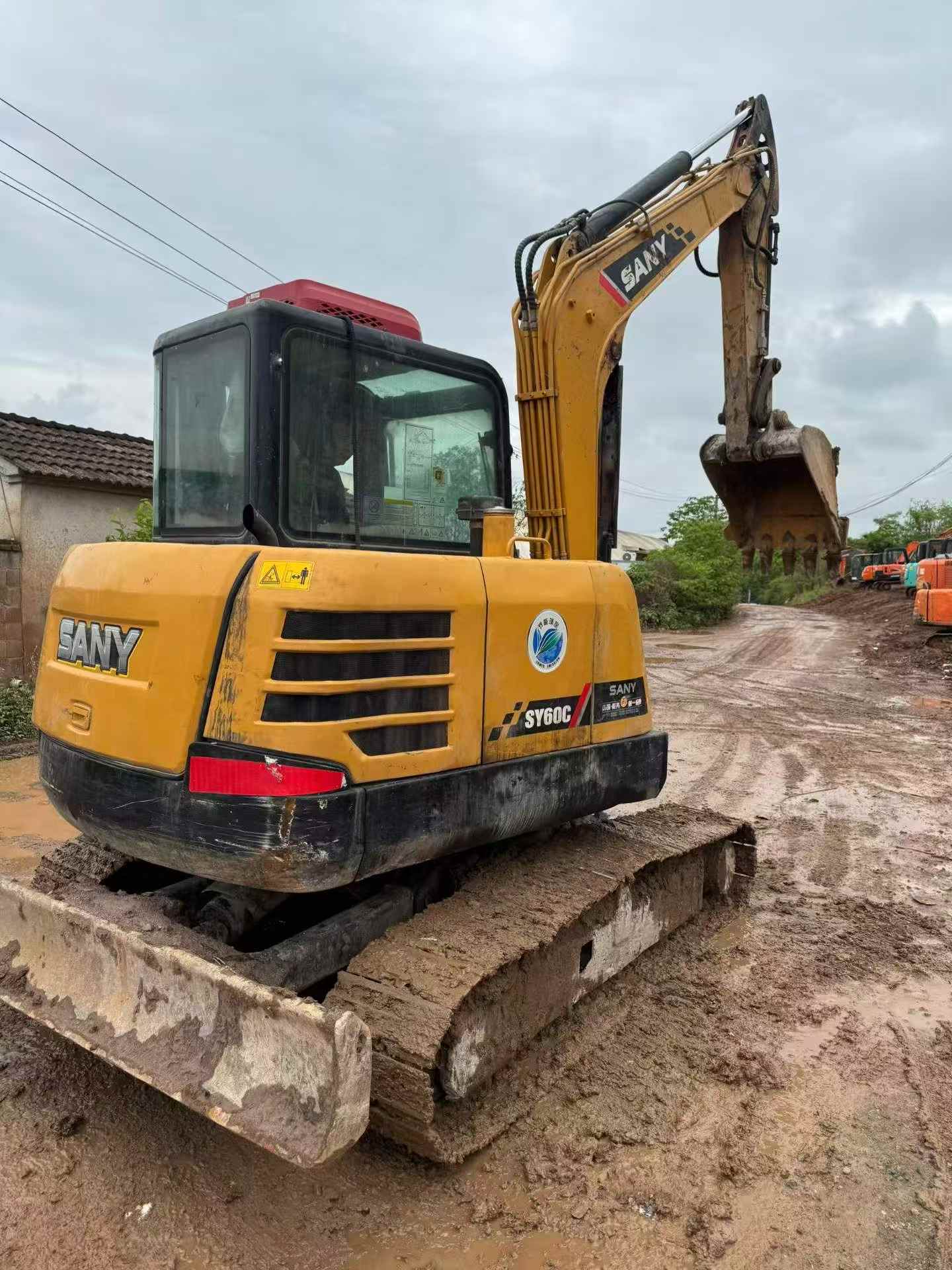 Buy Sany SY60 Used Excavator / 9