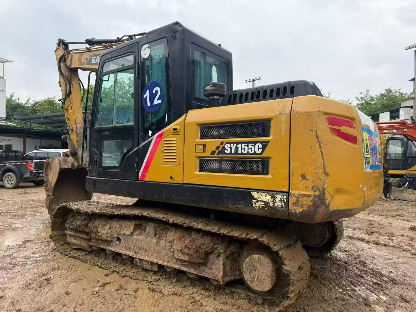 Buy Sany SY135 Used Excavator / 4