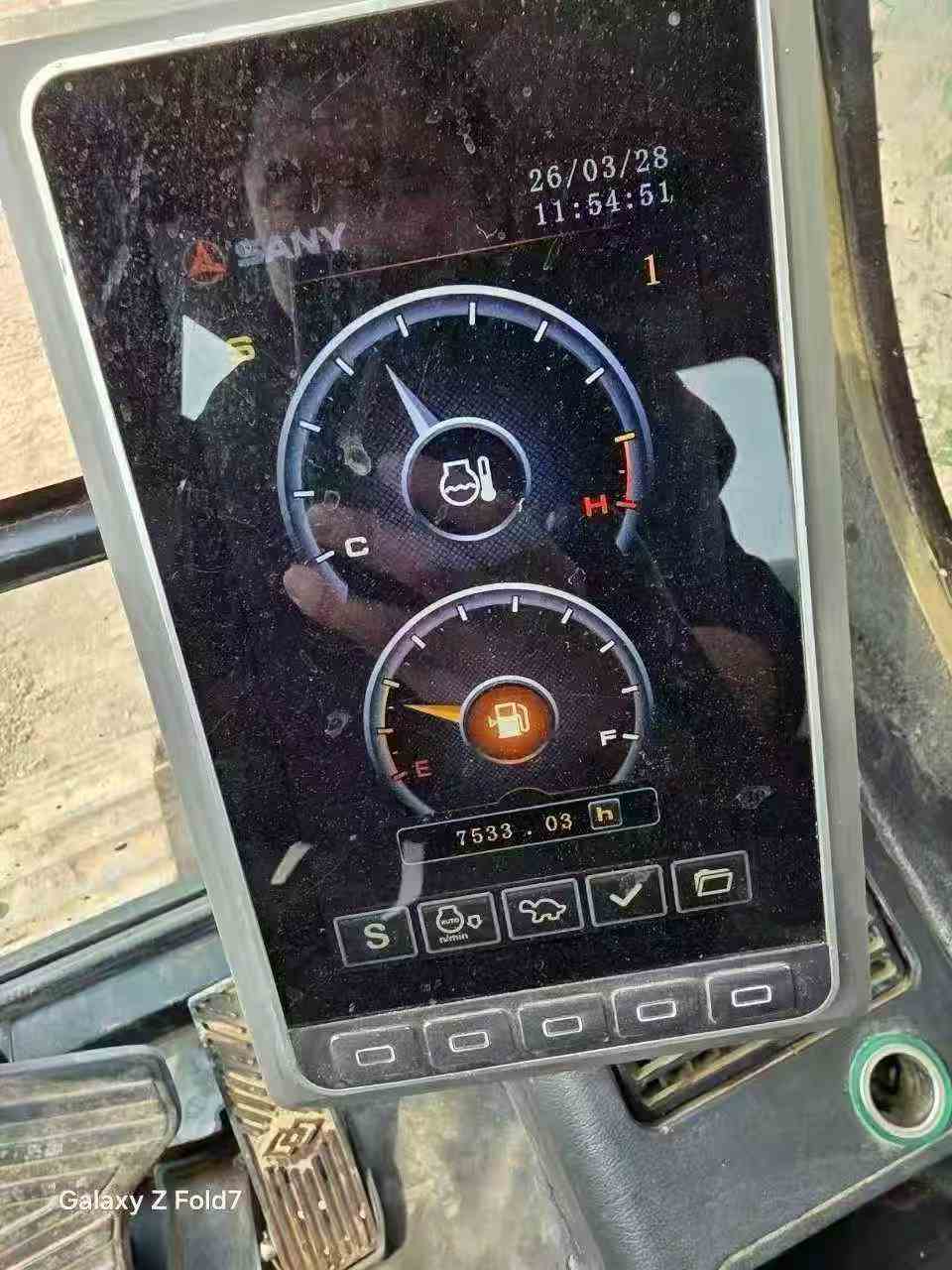 Buy Sany SY205C Used Excavator / 6
