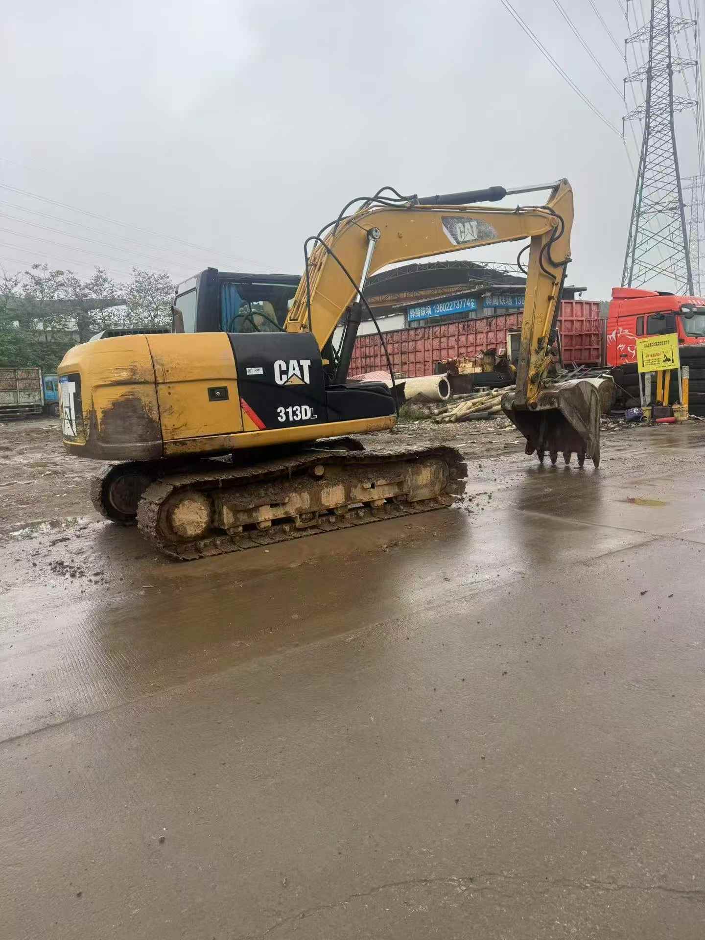 Buy Caterpillar 313D Used Excavator / 5