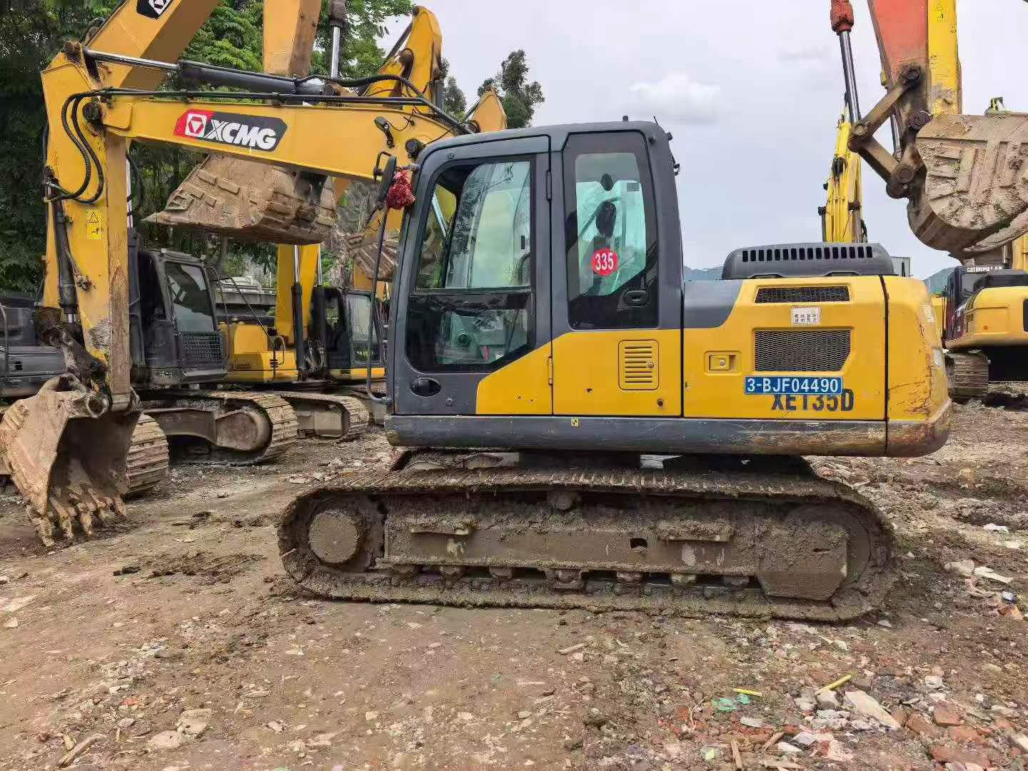Buy XCMG XE135B Used Excavator / 8