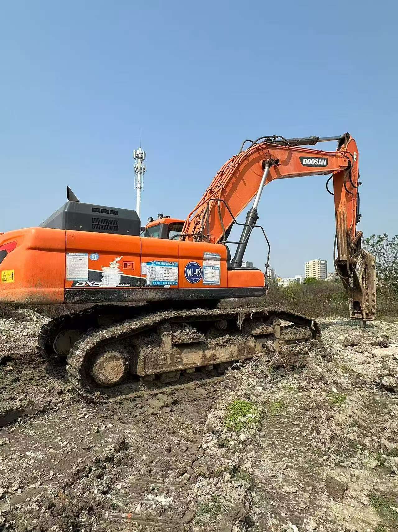 Buy Doosan DX500-SS Used Excavator / 8