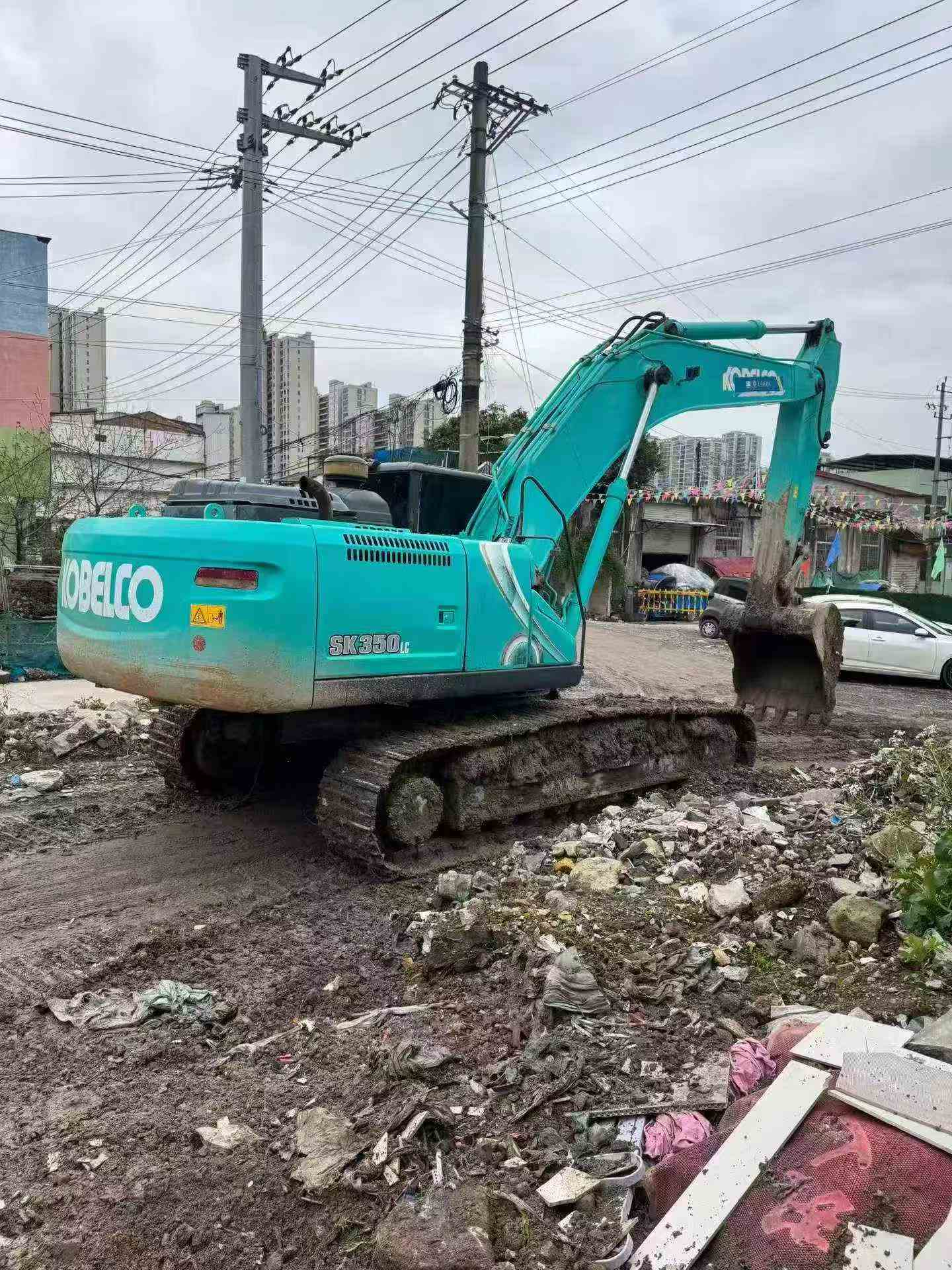 Buy Kobelco SK350-8 Used Excavator / 6
