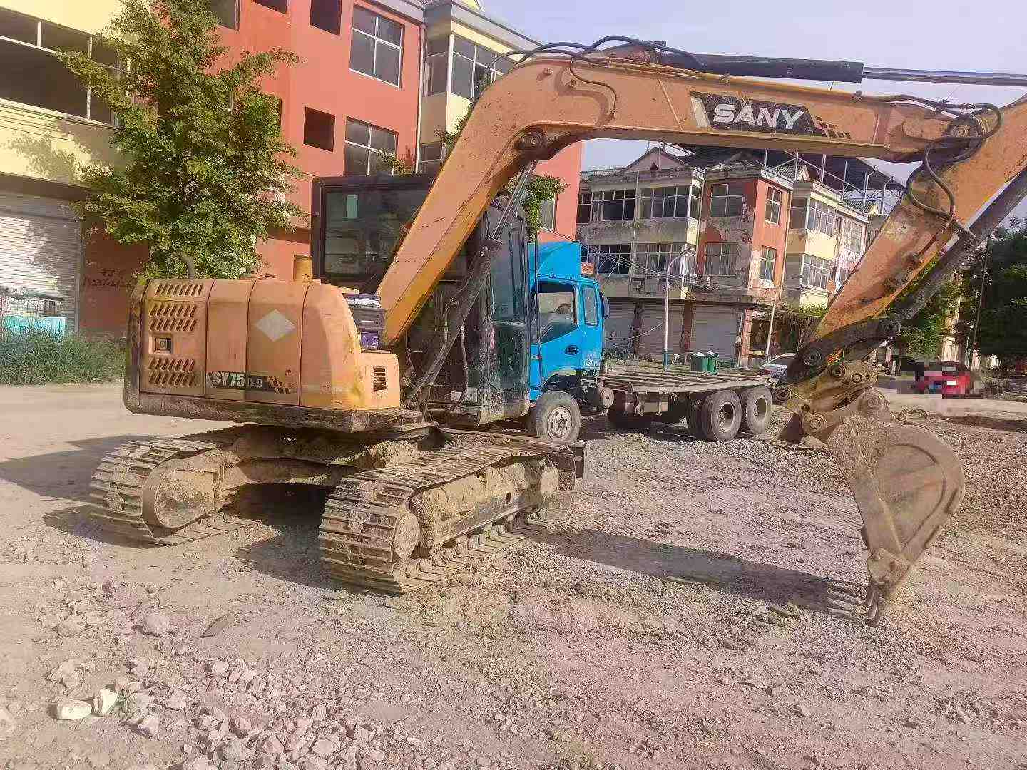 Buy Sany SY75 Used Excavator / 5