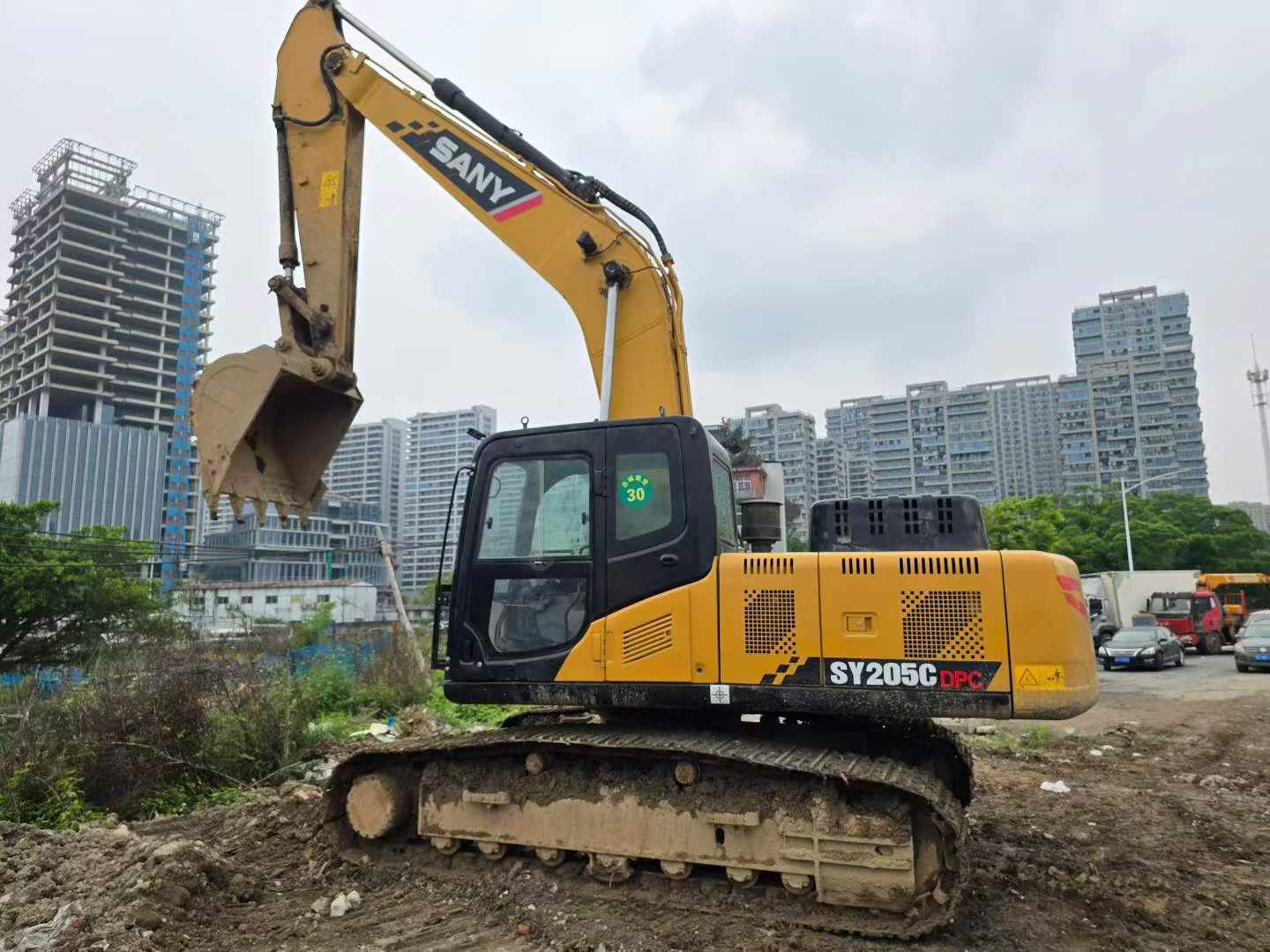 Buy Sany SY205C Used Excavator / 3