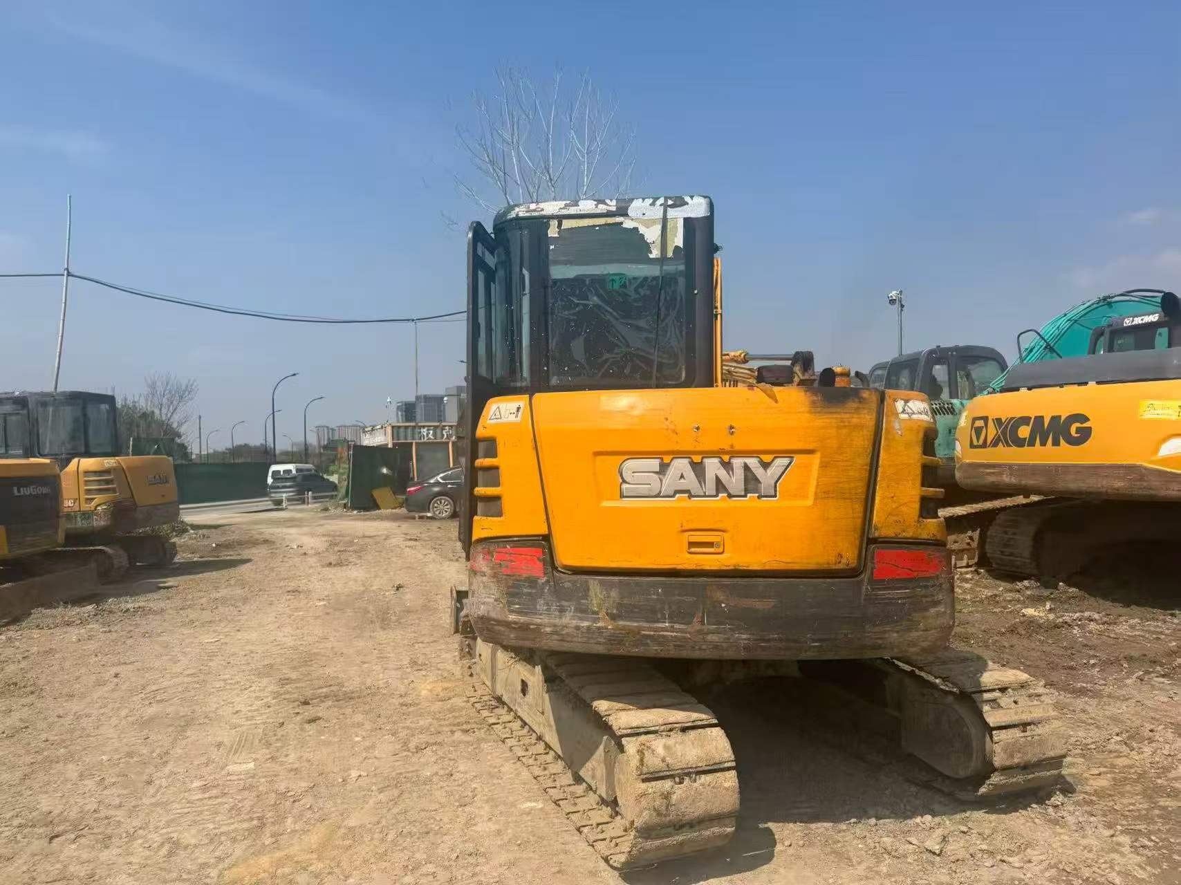 Buy Sany SY60 Used Excavator / 8