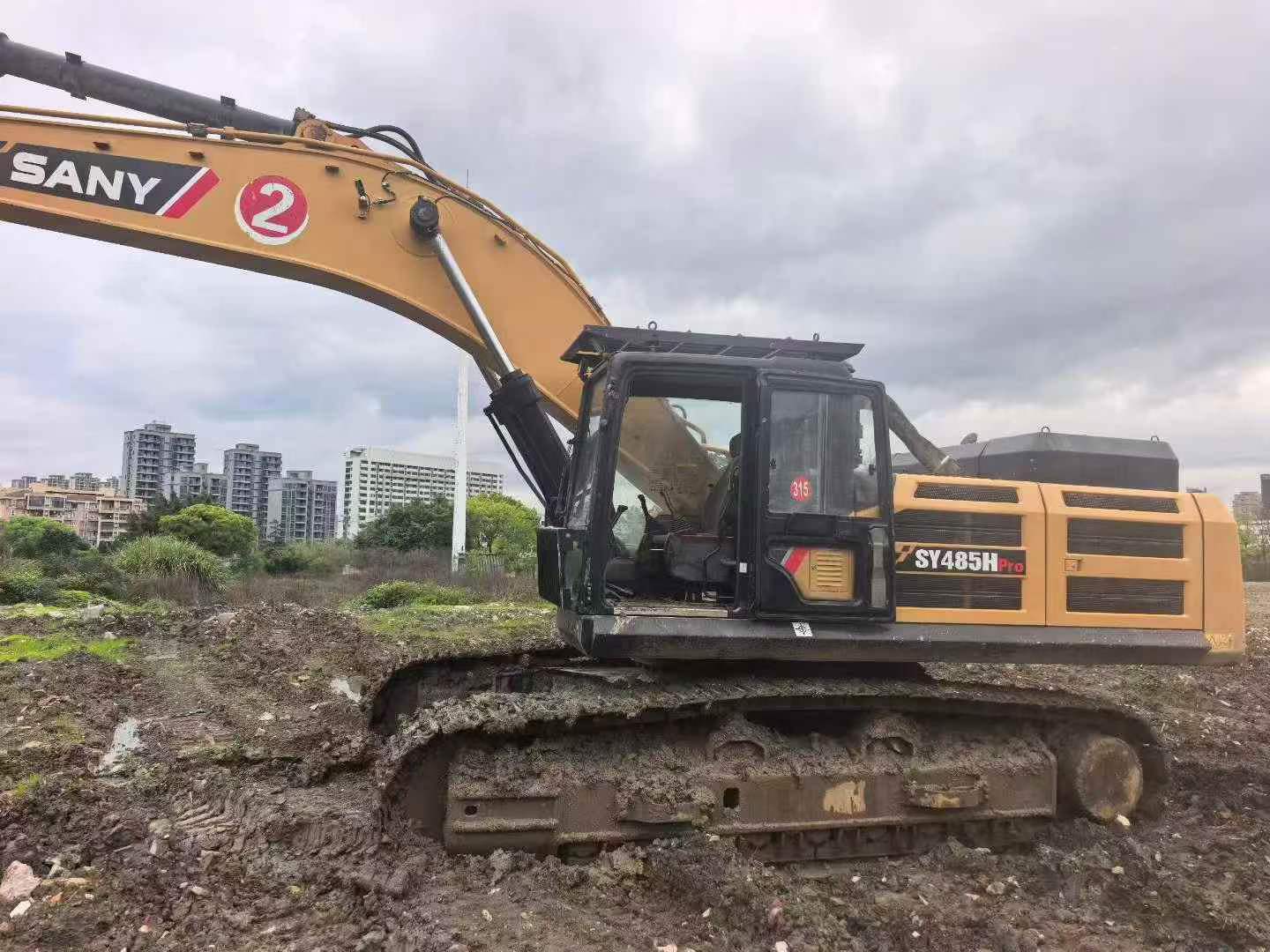 Buy Sany SY485C Used Excavator / 8