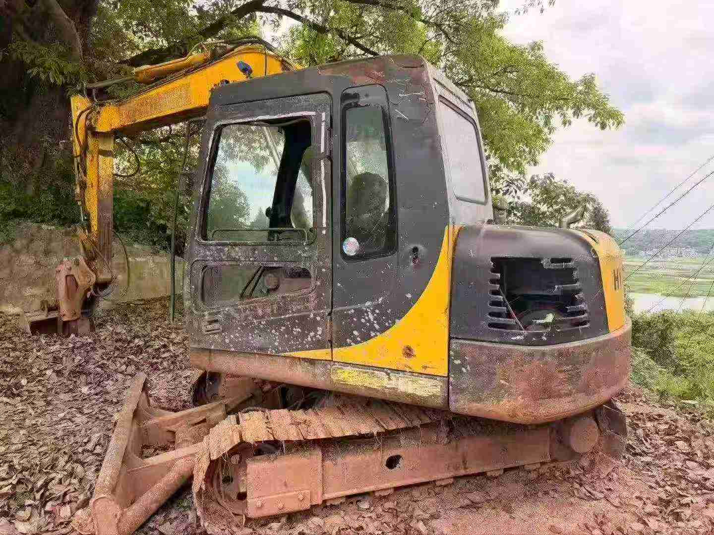 Buy Hyundai R80G Used Excavator / 7