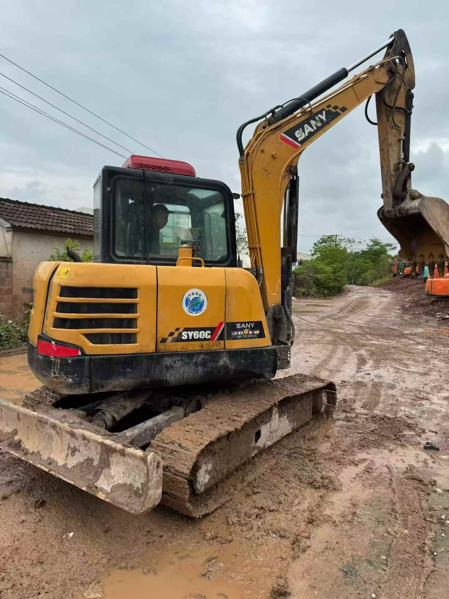 Buy Sany SY60 Used Excavator / 2