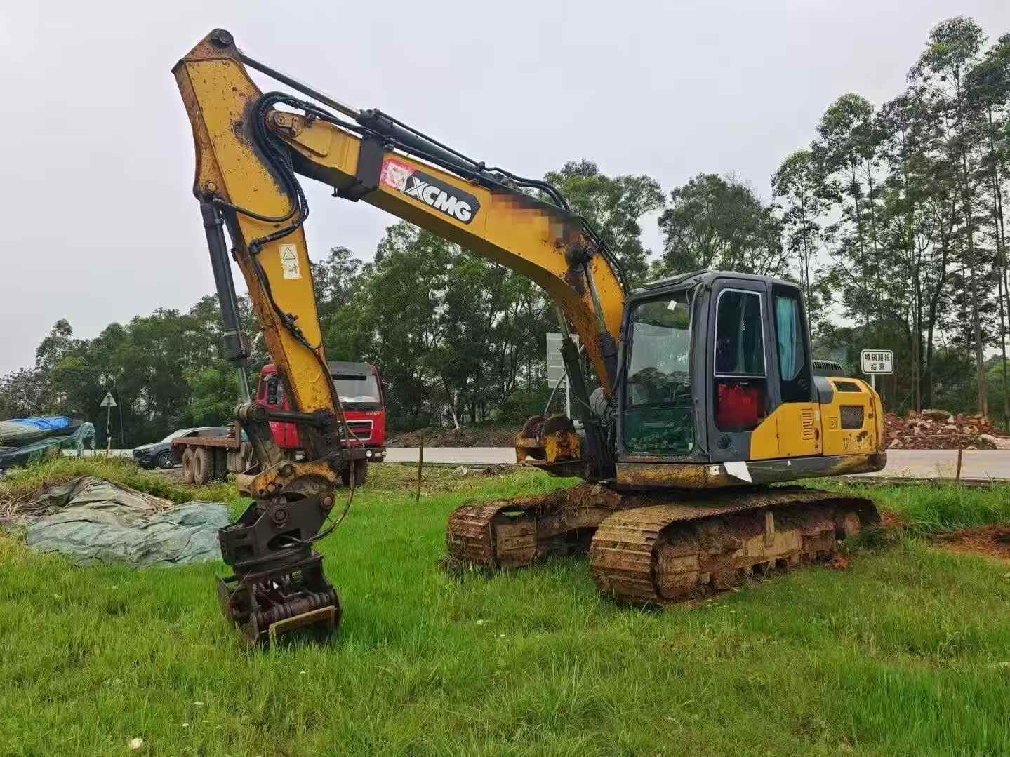 Buy XCMG XE155DK Used Excavator / 2