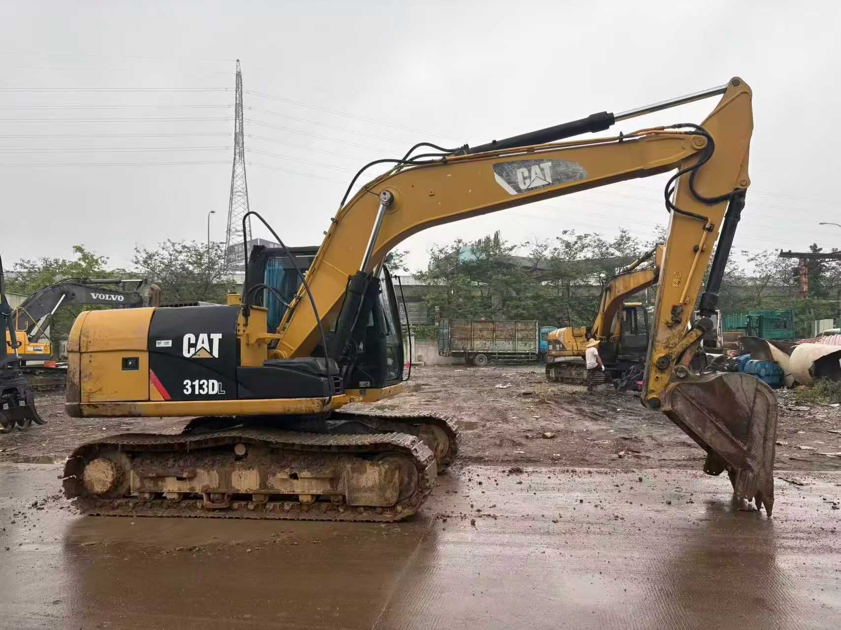 Buy Caterpillar 313D Used Excavator / 4