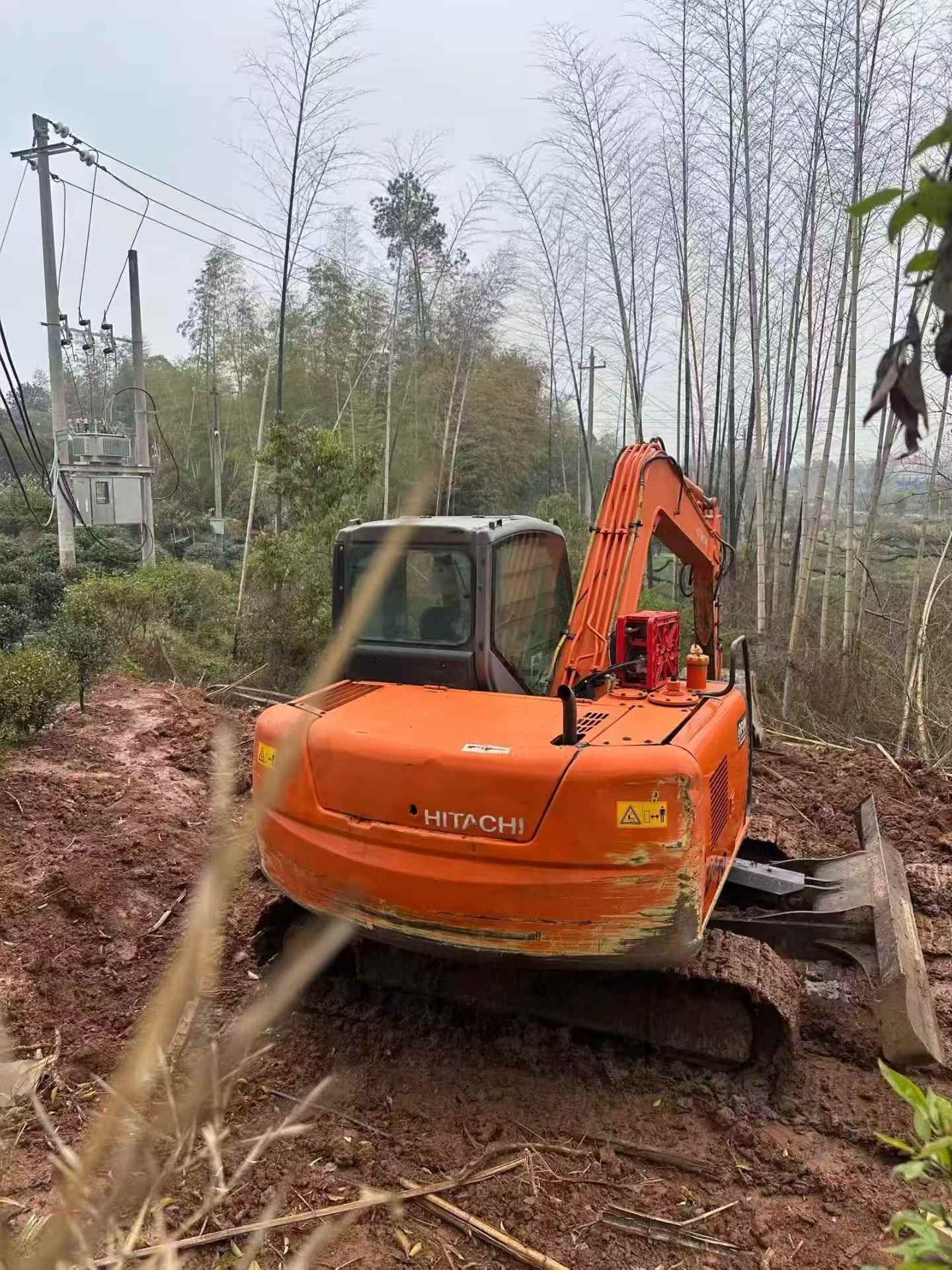 Buy Hitachi EX70 Used Excavator / 8