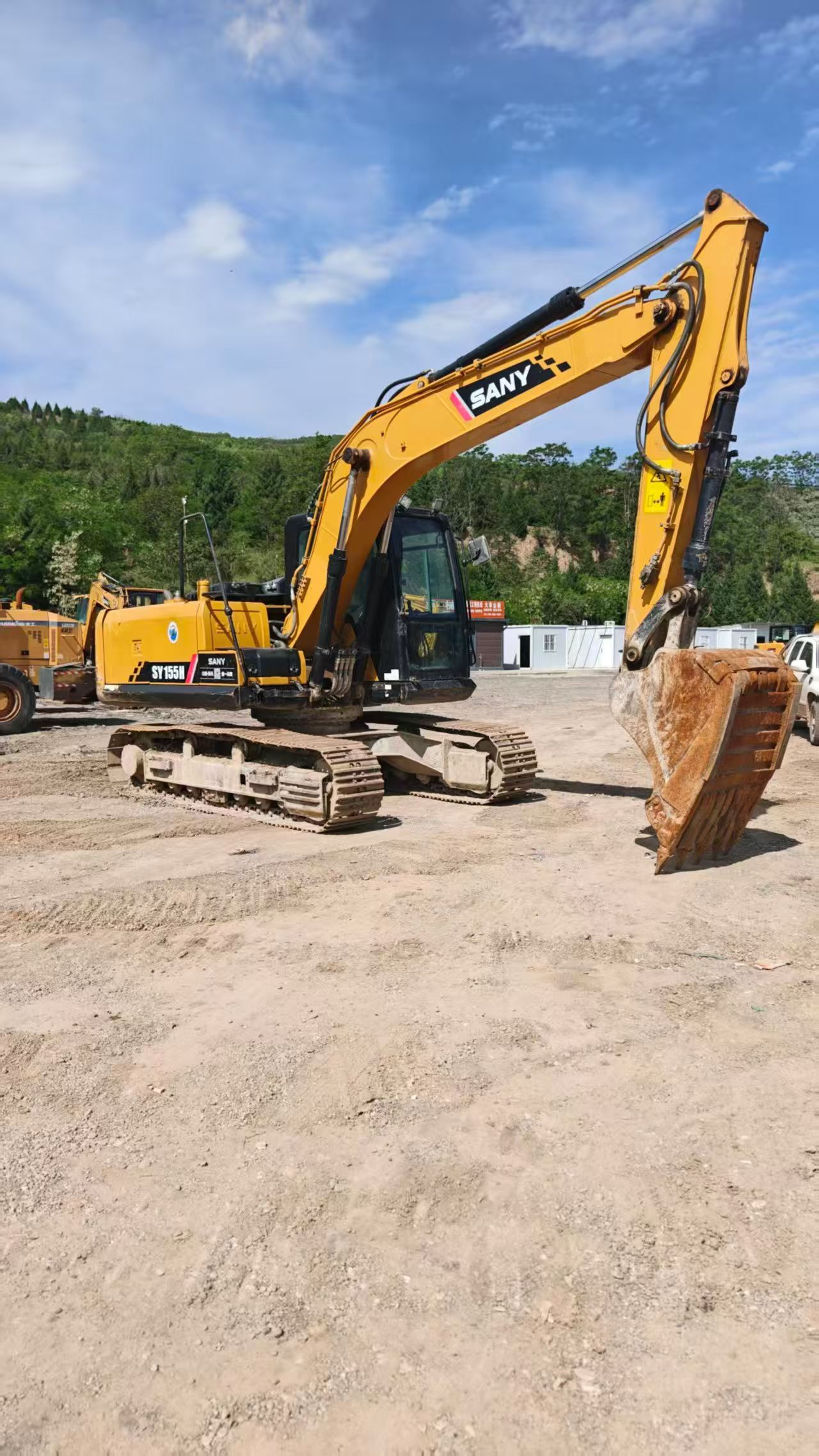 Buy Sany SY155C Used Excavator / 3