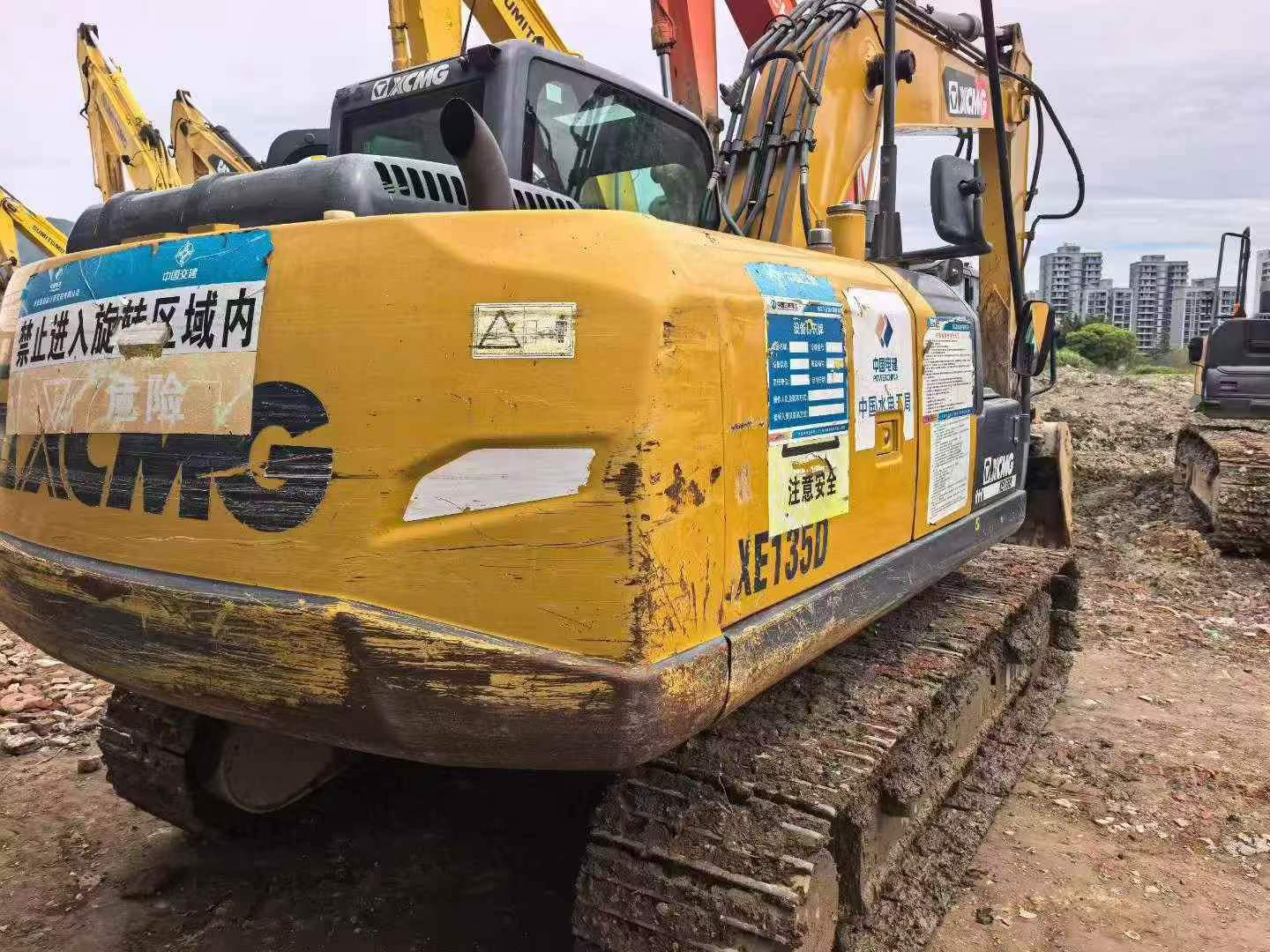 Buy XCMG XE135B Used Excavator / 3