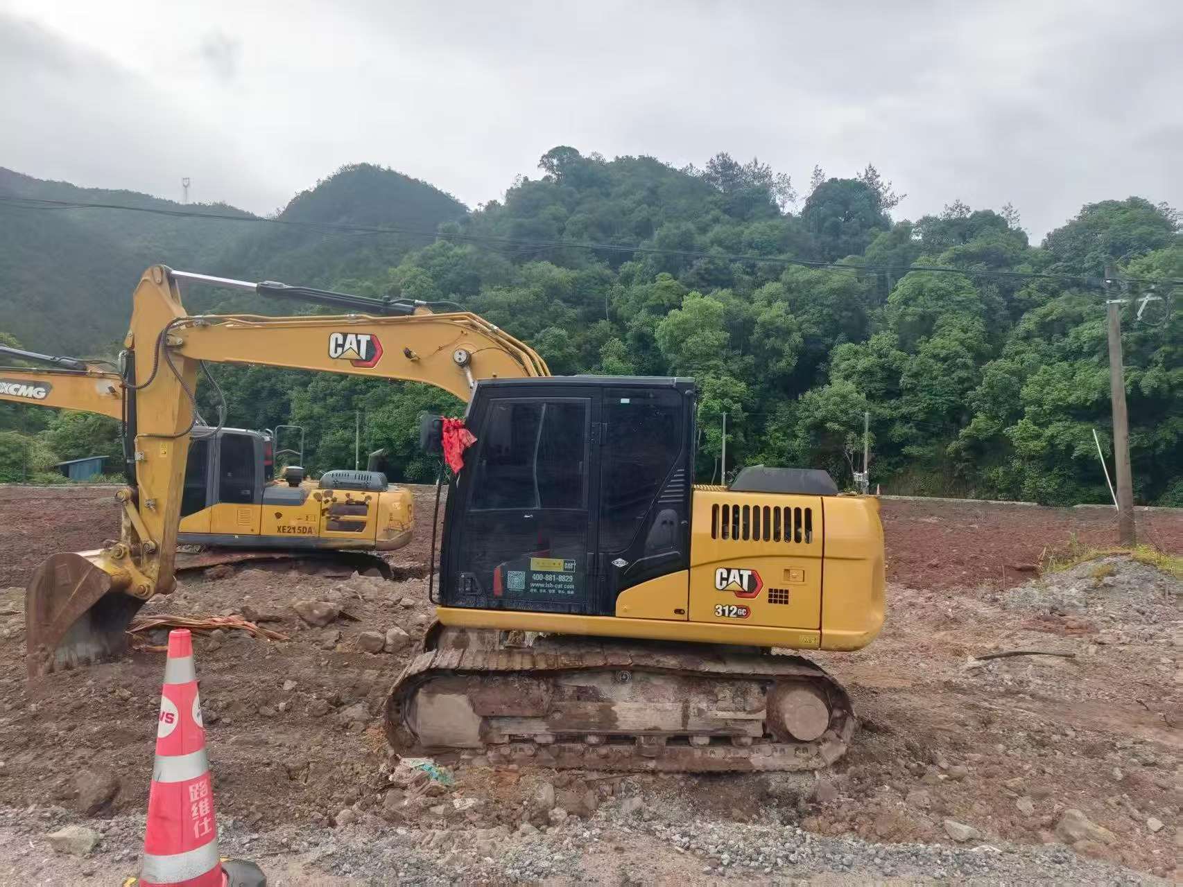 Buy Caterpillar 312 Used Excavator / 4