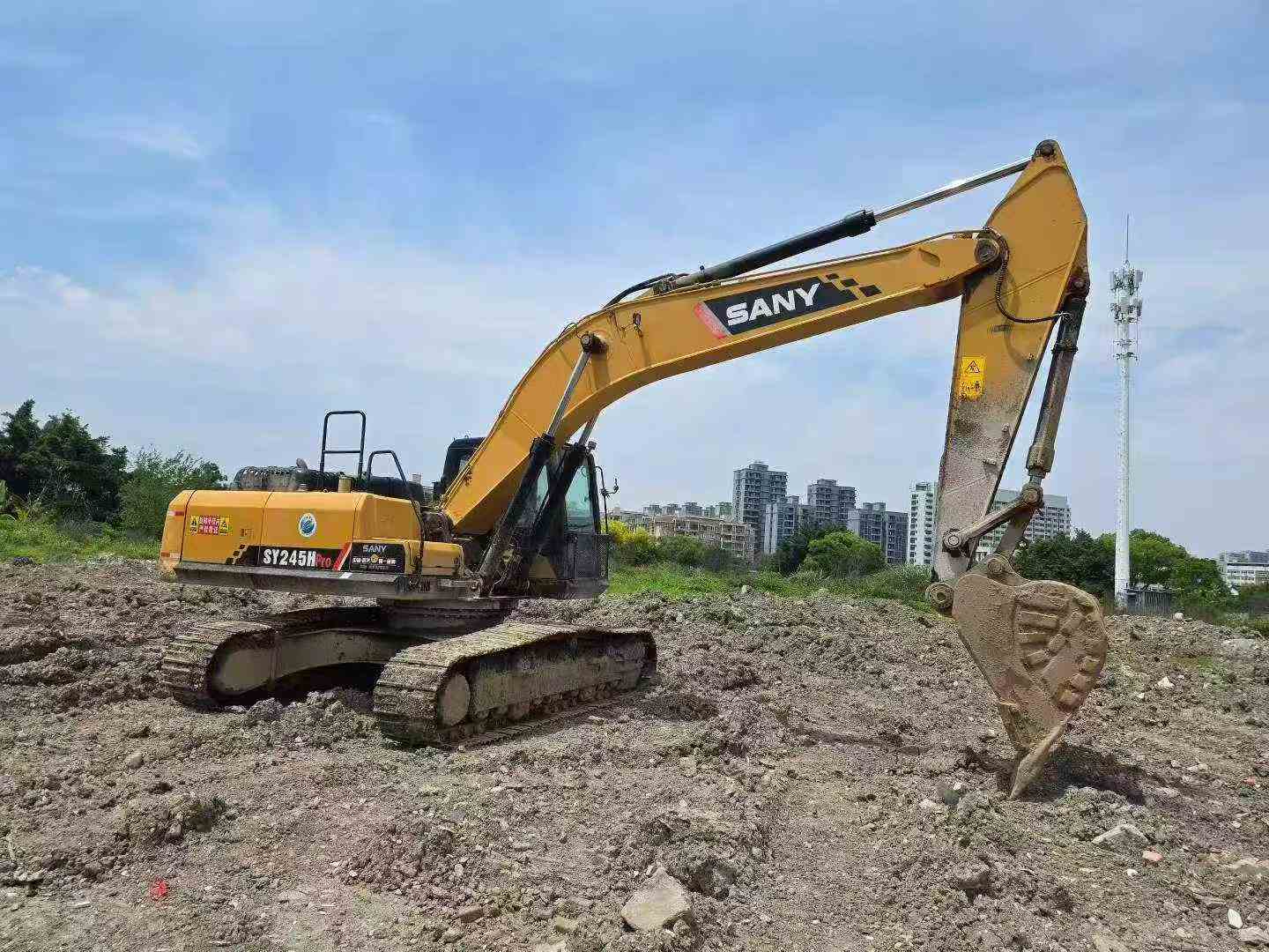 Buy Sany SY245H Used Excavator / 7
