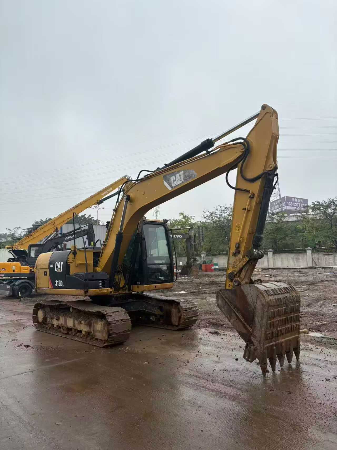 Buy Caterpillar 313D Used Excavator / 2
