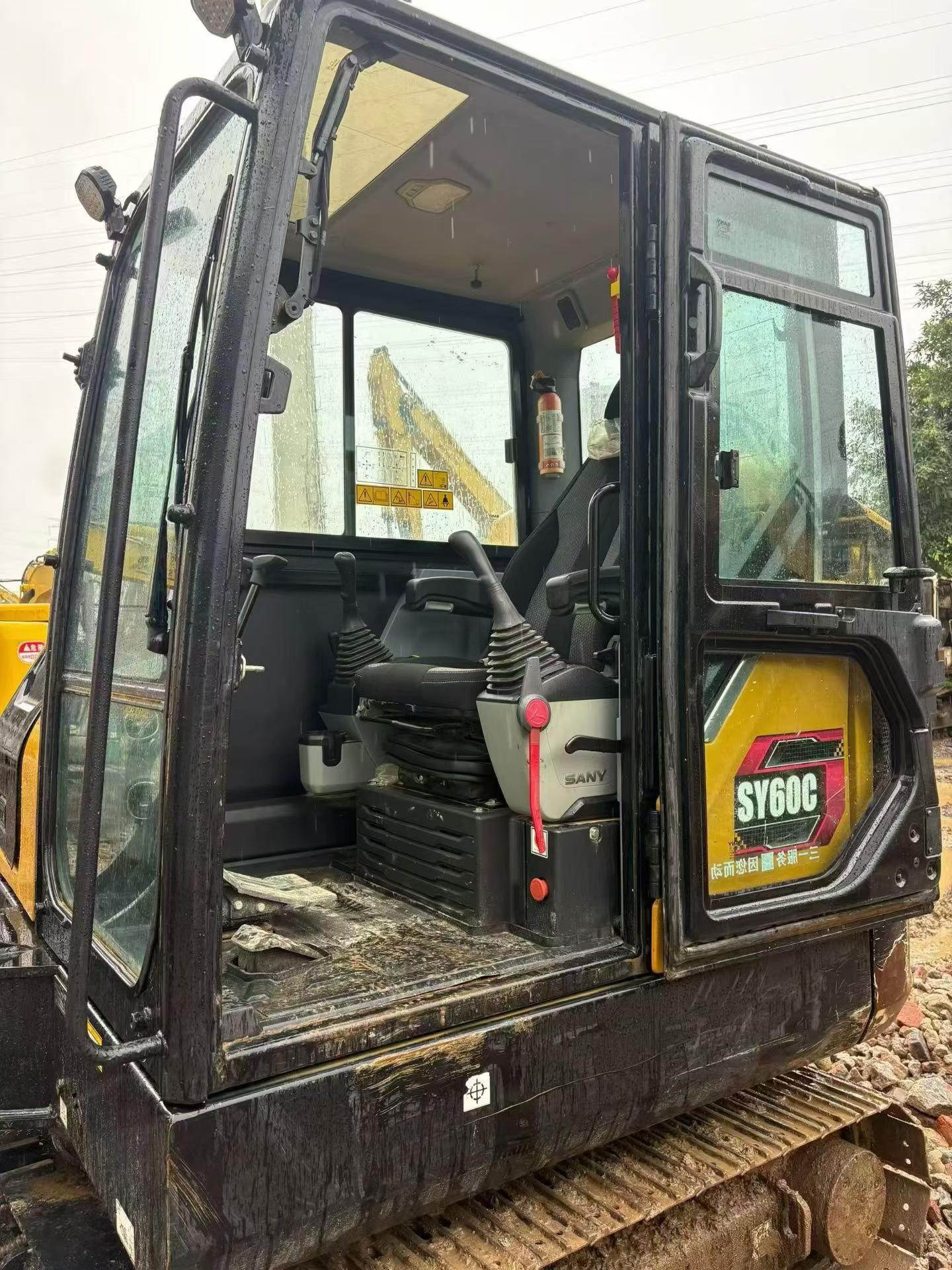 Buy Sany SY60 Used Excavator / 5