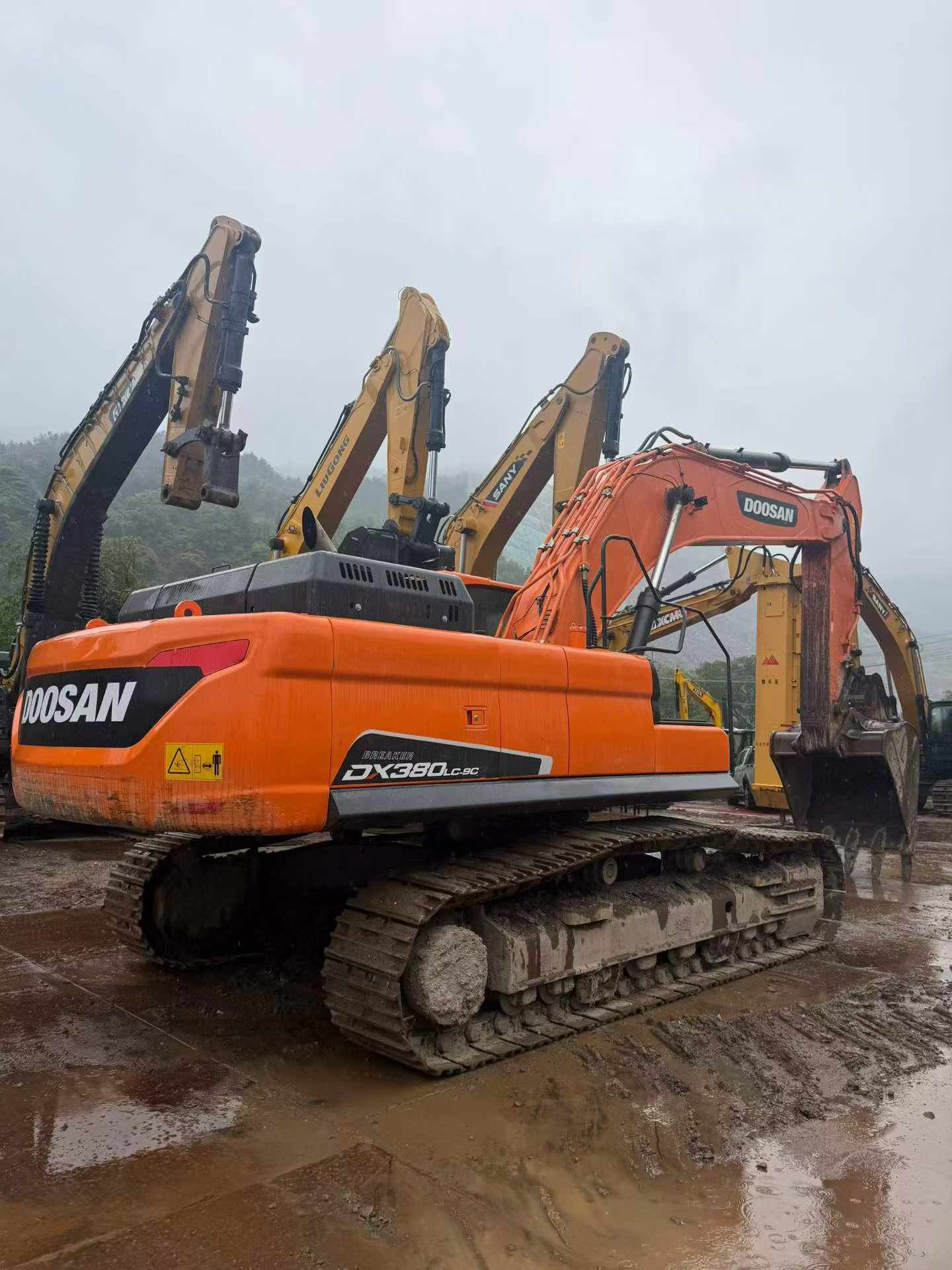 Buy Doosan DX380 Used Excavator / 6