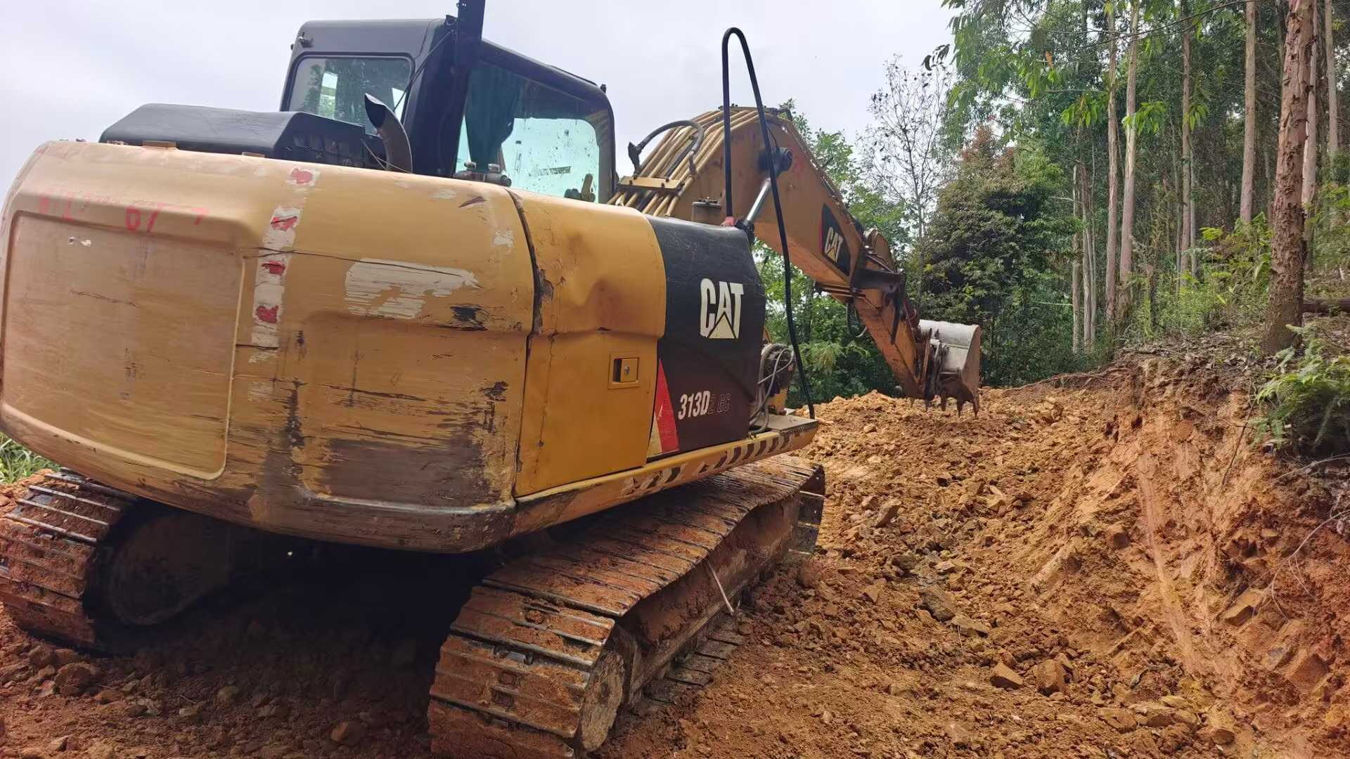 Buy Caterpillar 313D Used Excavator / 2