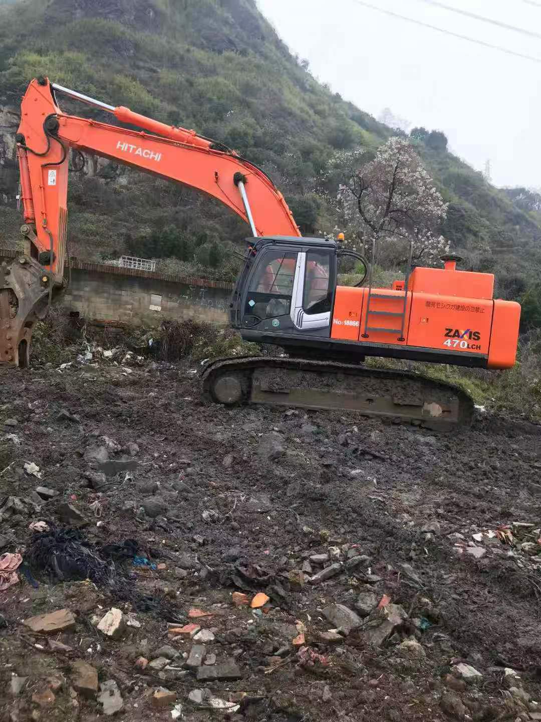 Buy Hitachi ZX470H-3 Used Excavator / 5