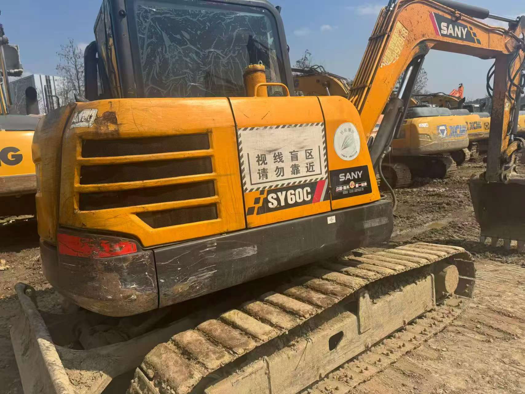 Buy Sany SY60 Used Excavator / 2