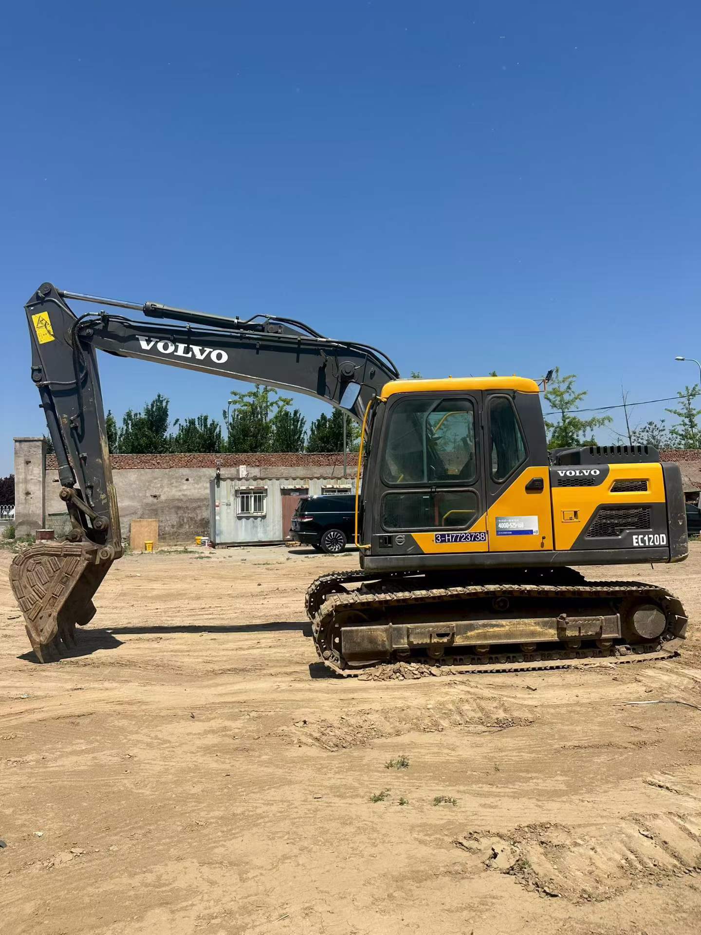 Buy Volvo EC120D Used Excavator / 7