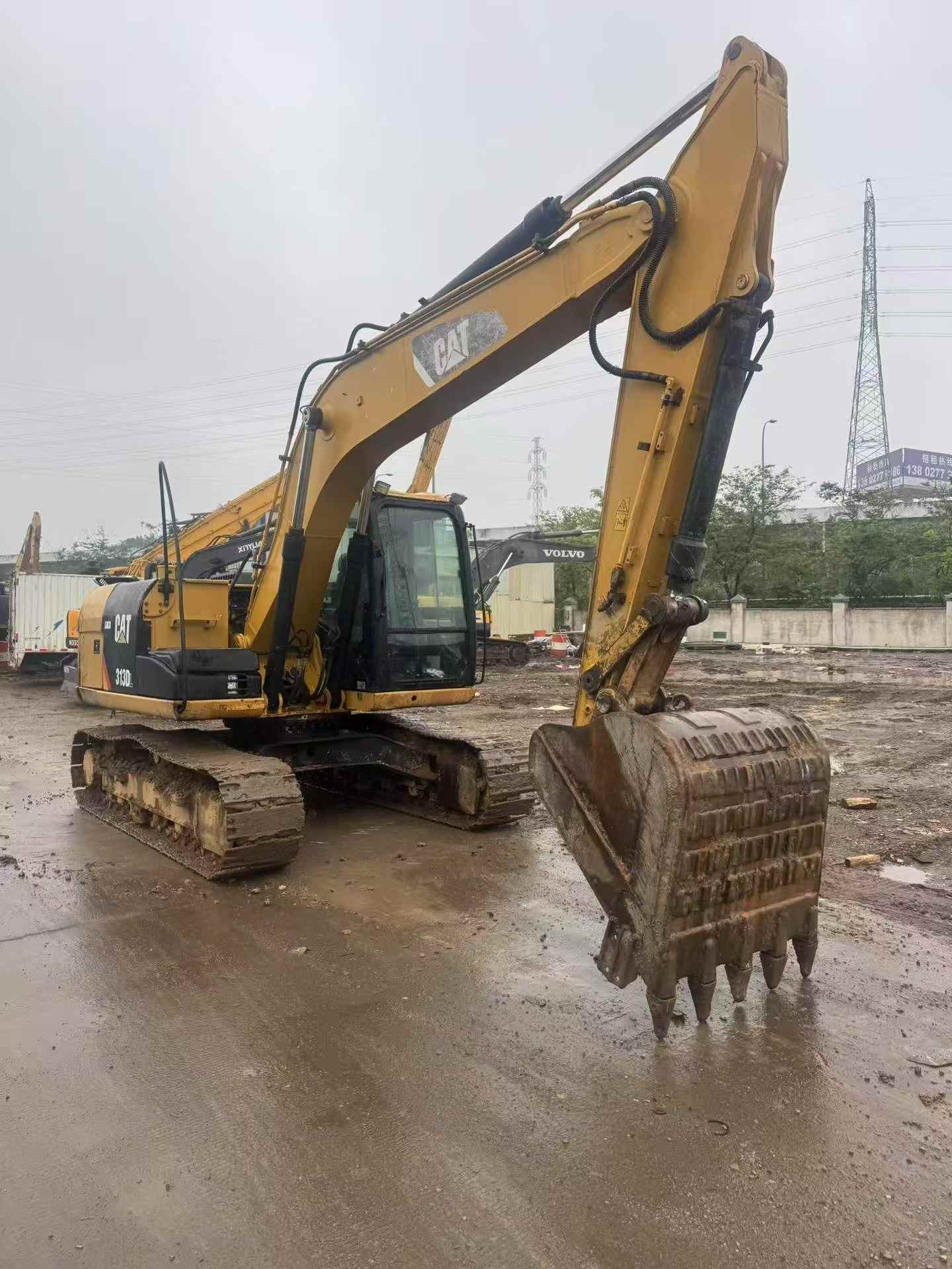 Buy Caterpillar 313D Used Excavator / 4