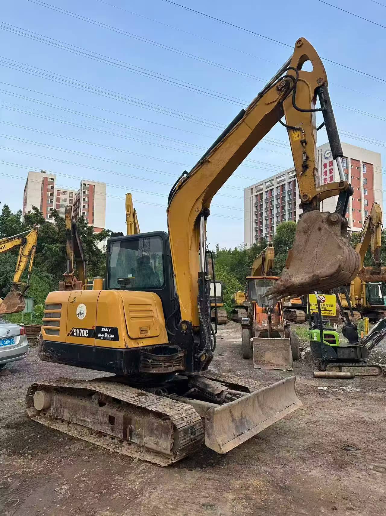 Buy Sany SY60 Used Excavator / 5