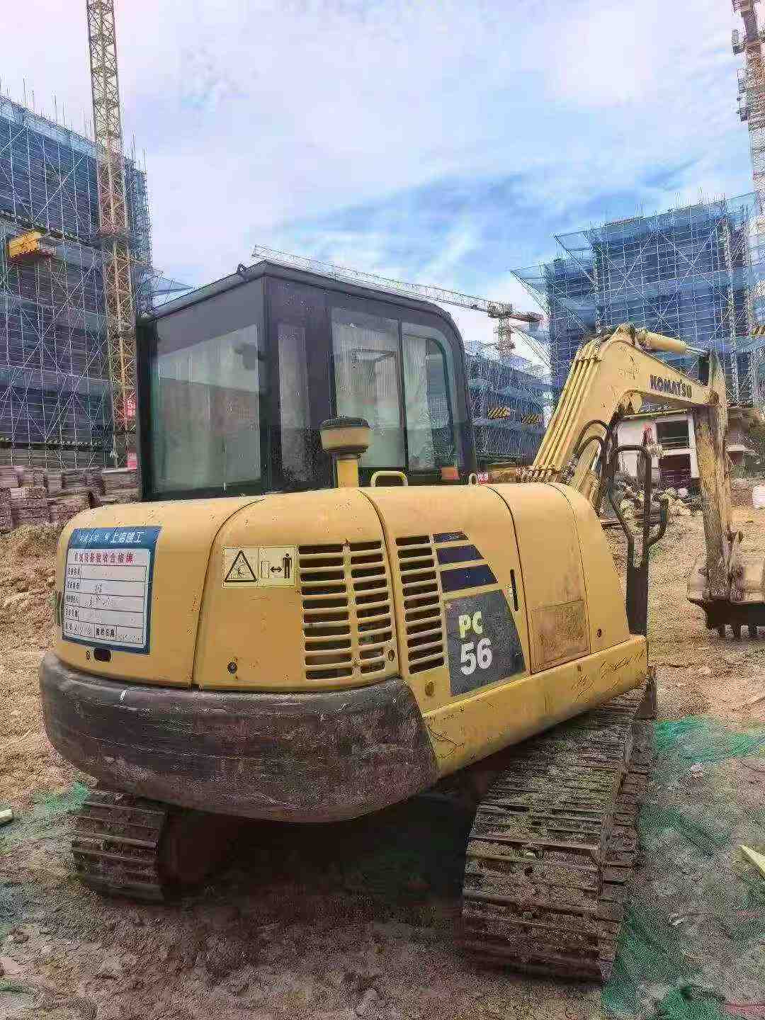 Buy Komatsu PC56-7 Used Excavator / 3