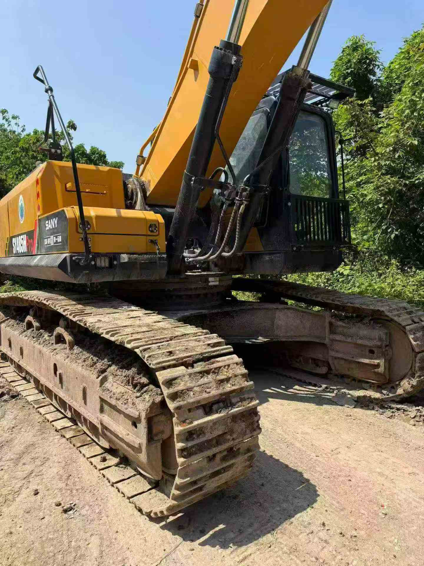 Buy Sany SY485H Used Excavator / 6