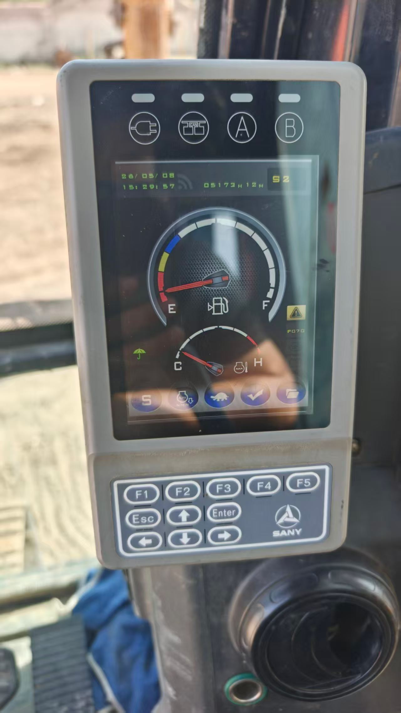 Buy Sany SY155C Used Excavator / 9